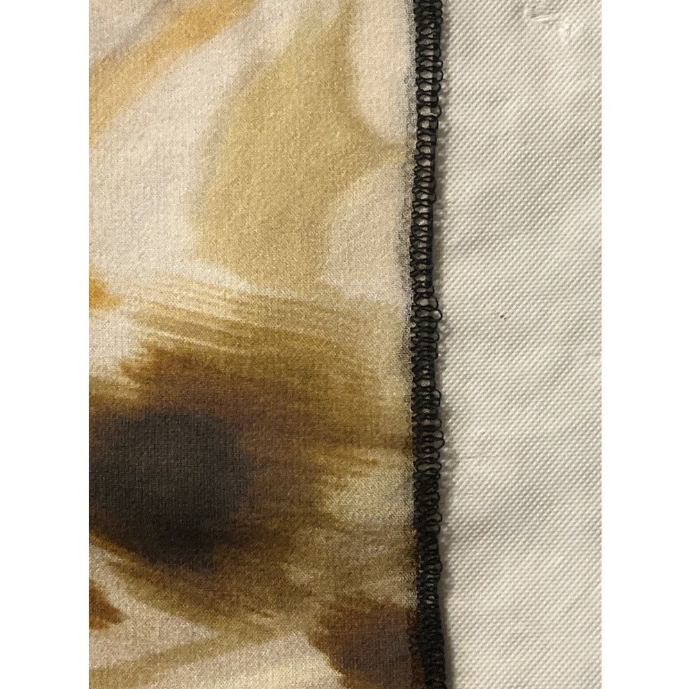 Other One of a Kind Silk Scarf Manufacture Sample - Brown - Italy Size ONE SIZE - 7 Thumbnail