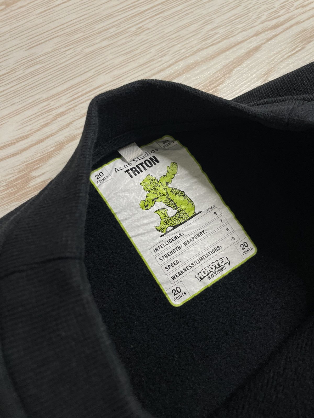 Acne Studios Acne Studios Monster in My Pocket oversized sweatshirt Size US S / EU 44-46 / 1 - 9 Thumbnail