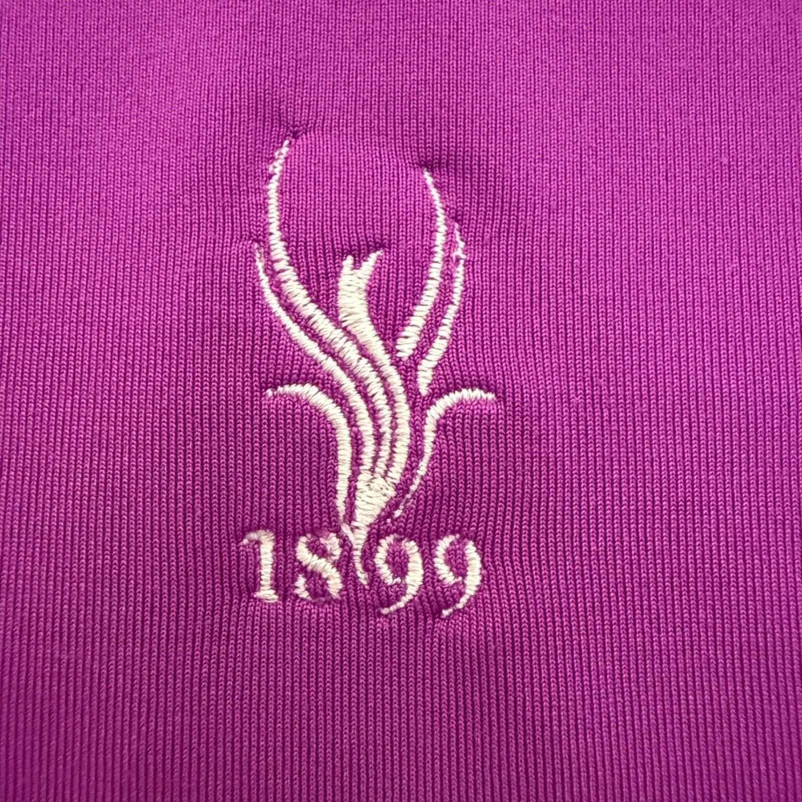Footjoy FootJoy FJ Mens Golf Polo Shirt XL Purple Stripe Stretch Size US XL / EU 56 / 4 - 4 Thumbnail