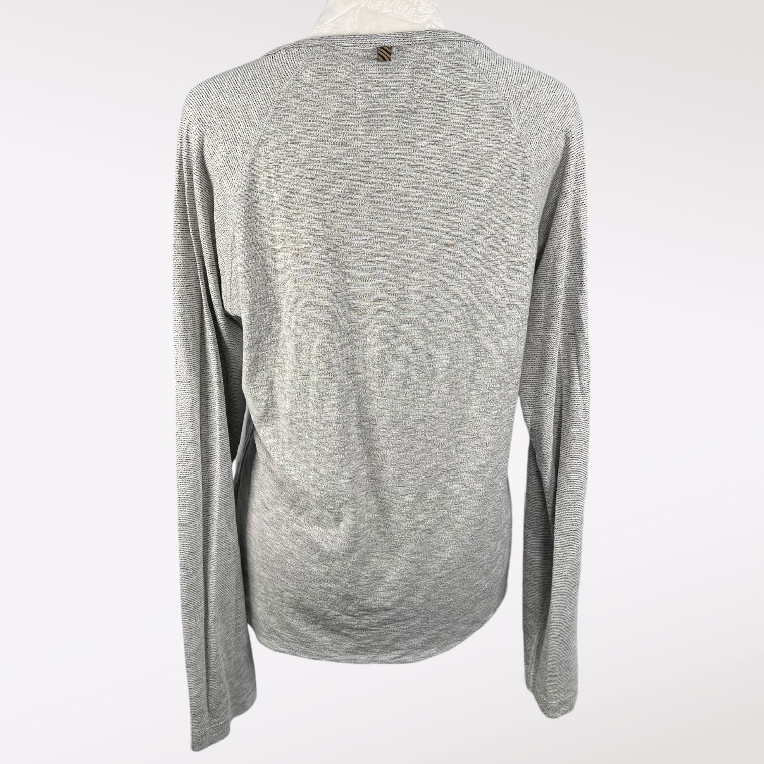 Designer Billy Reid Long Sleeve Top Crew Neck Cotton Blend Small Size S / US 4 / IT 40 - 5 Thumbnail