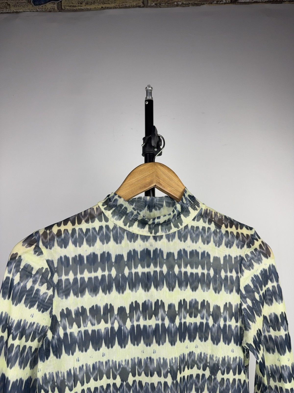 Japanese Brand 00s Save The Queen Jean Paul Gaultier Style Mesh Blouses Size XS / US 0-2 / IT 36-38 - 2 Thumbnail