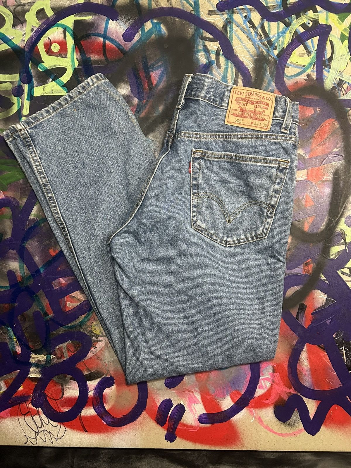 Levi's Levi 505s Size US 34 / EU 50 - 1 Thumbnail