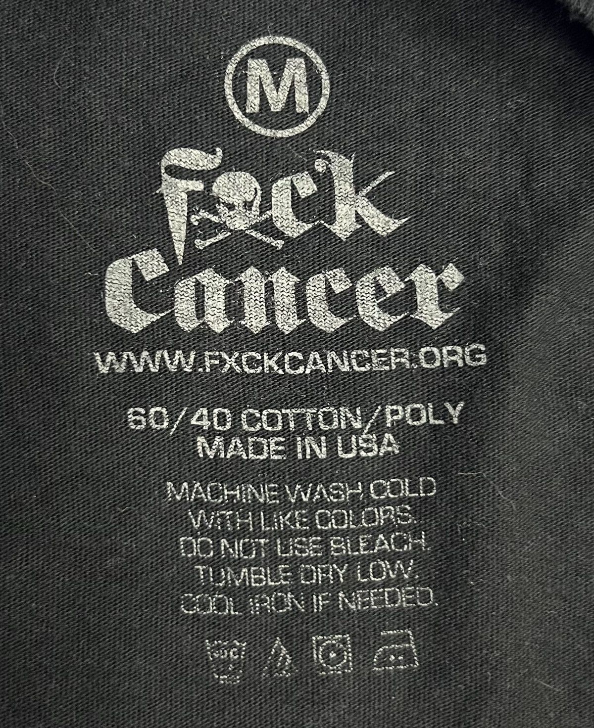 Vintage VINTAGE FXCK CANCER MADE IN USA SHIRT Size US M / EU 48-50 / 2 - 6 Thumbnail