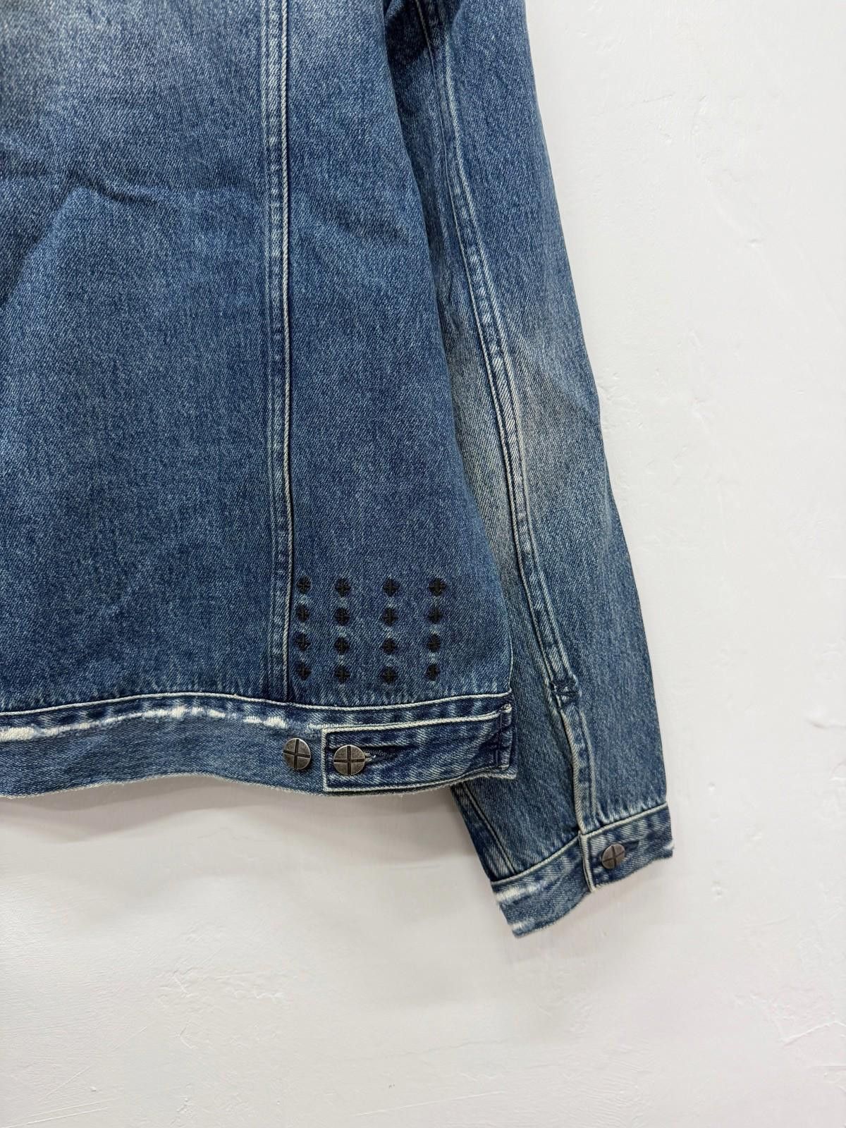Ksubi new Ksubi mens classic jacket medium denim blue kult trashed Size US M / EU 48-50 / 2 - 8 Thumbnail
