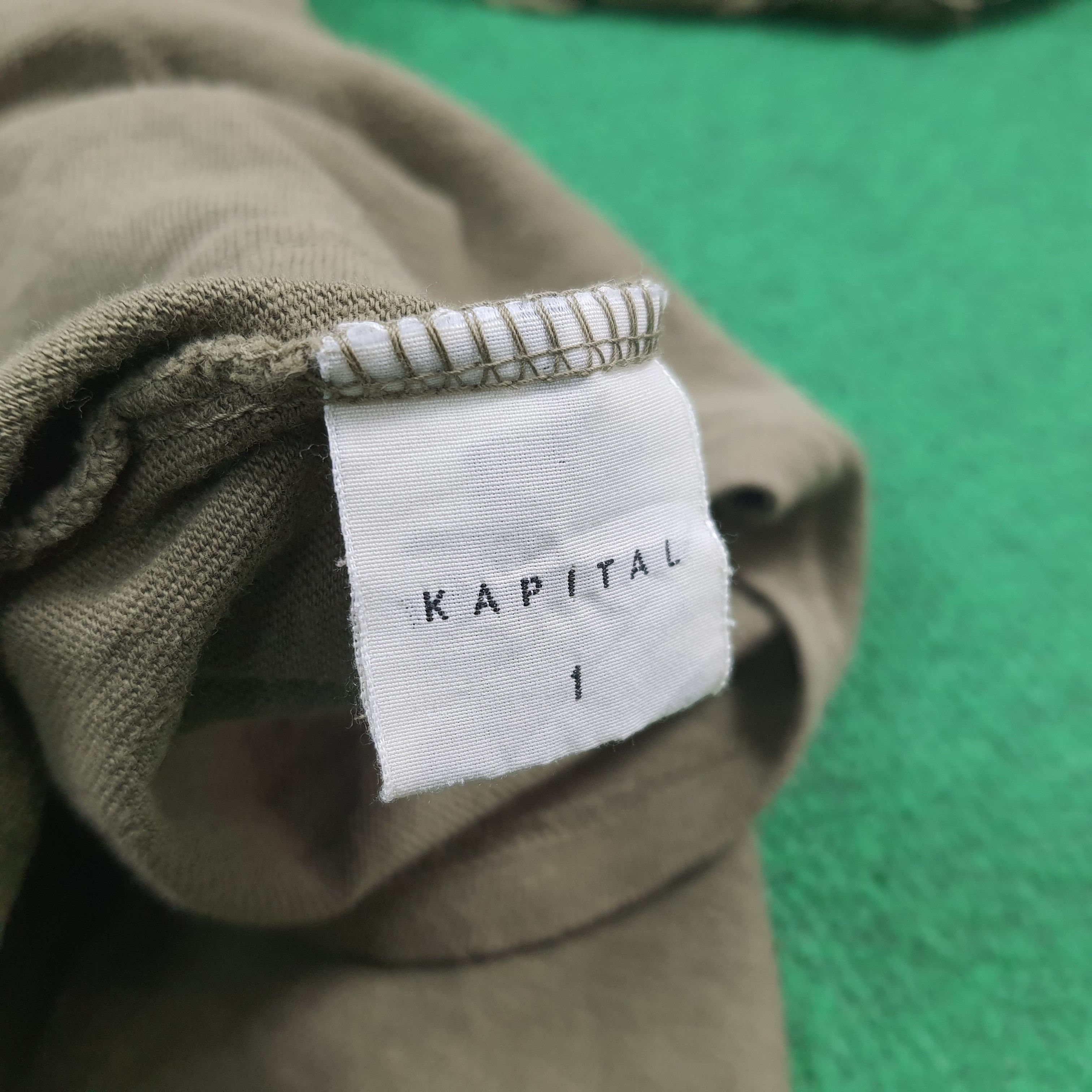 Kapital Kapital Japan Custom Logo Balloon Sleeve Boho C301N4 Size XL / US 12-14 / IT 48-50 - 6 Thumbnail