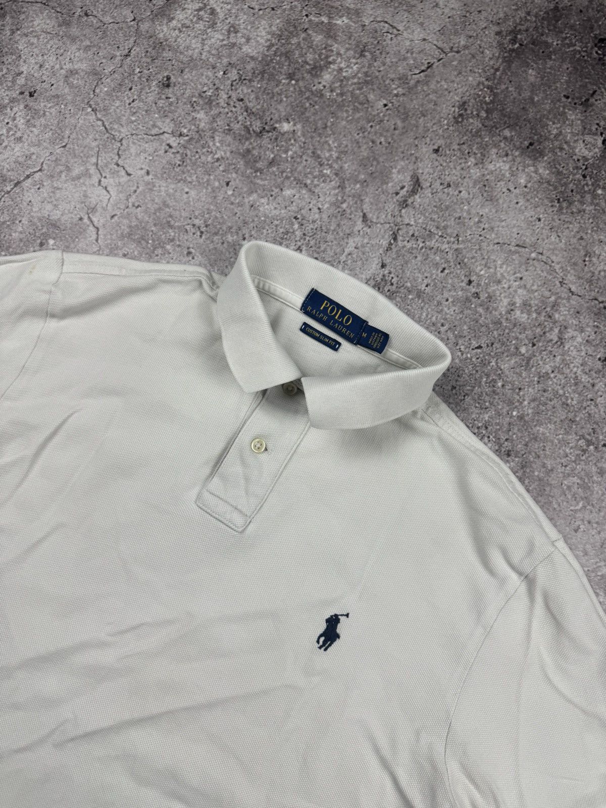 Polo Ralph Lauren Polo Ralph Lauren Y2K Navy NEW YORK R.L.P.C. Polos T-shirt Size US M / EU 48-50 / 2 - 2 Thumbnail