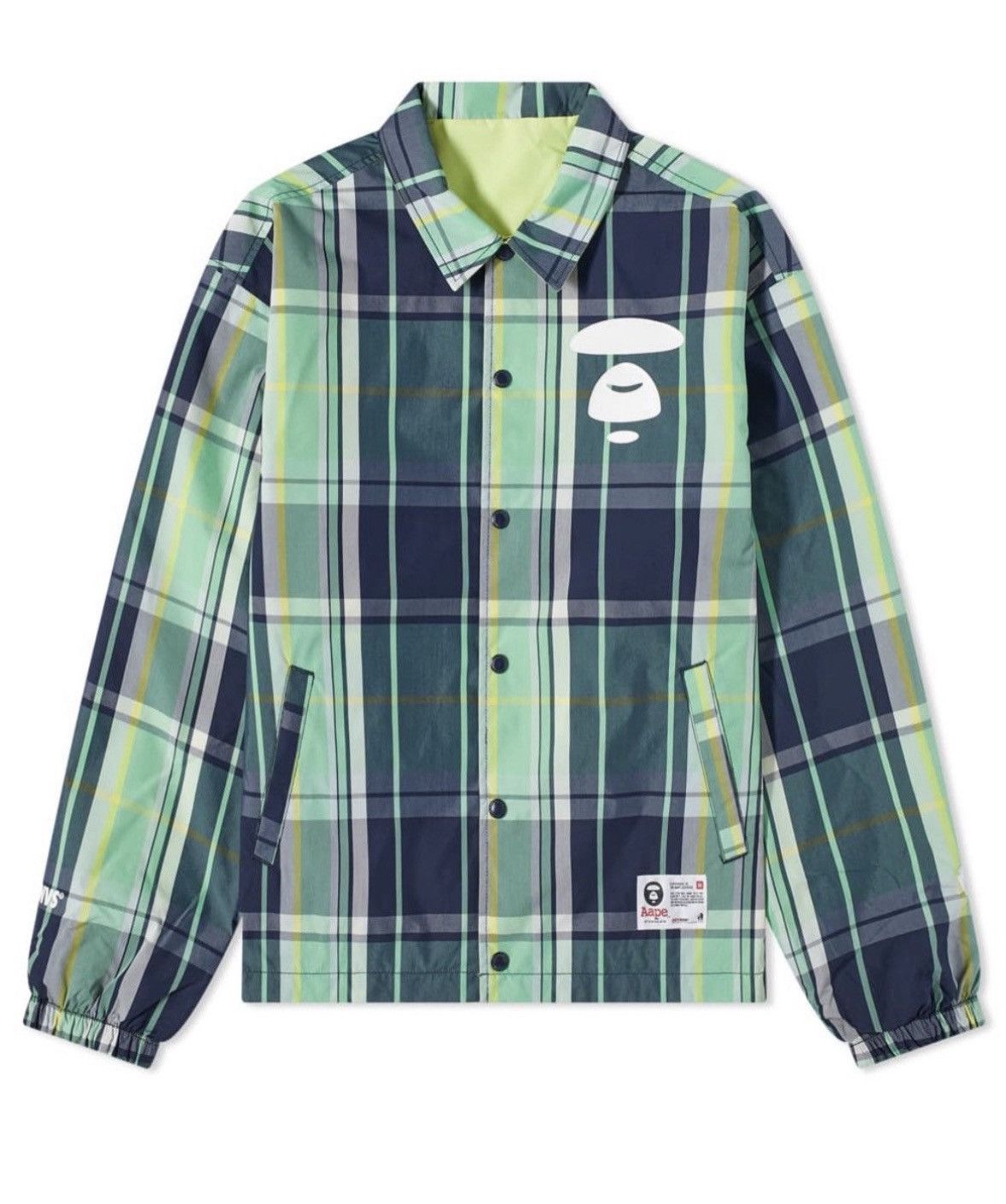 Aape Aape Plaid Reversible Coach Jacket Size US S / EU 44-46 / 1 - 11 Thumbnail