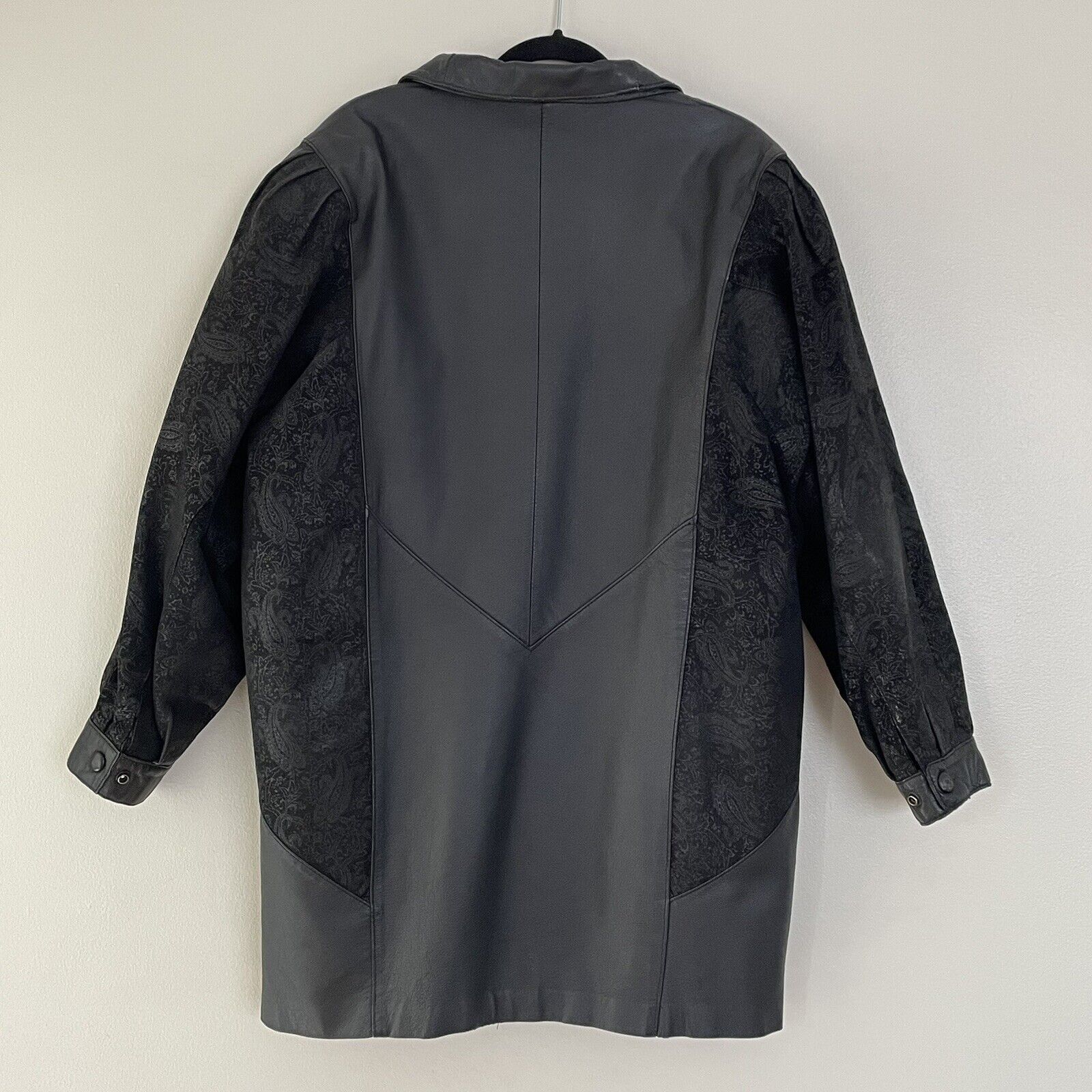 Wilsons Leather VTG Leather Jacket Puff Sleeves Thinsulate Black Women's L Size L / US 10 / IT 46 - 2 Thumbnail