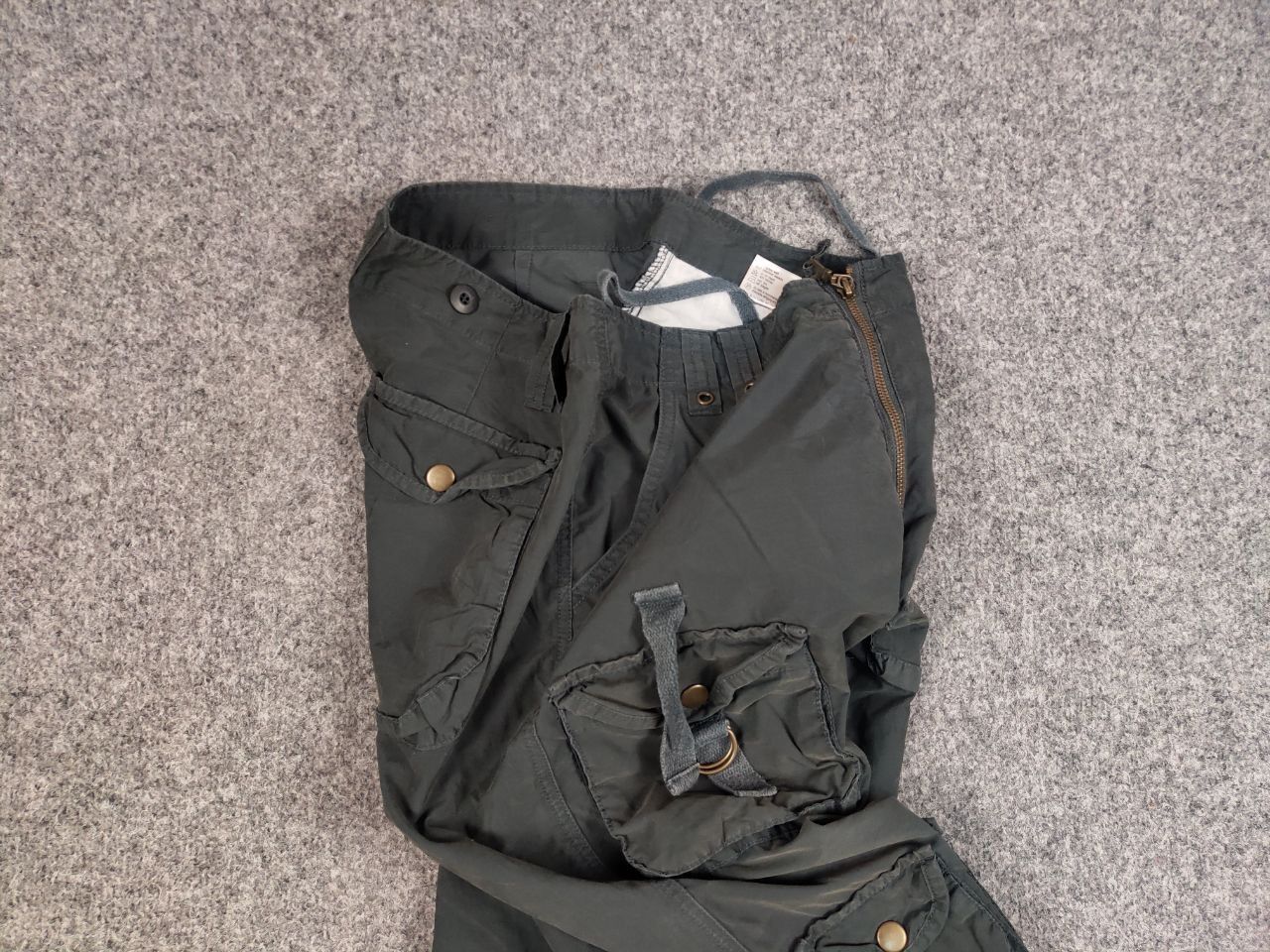 Hysteric Glamour Vintage If Six Was Nine style flared Baggy Cargo Pants Y2K Size US 30 / EU 46 - 15 Thumbnail