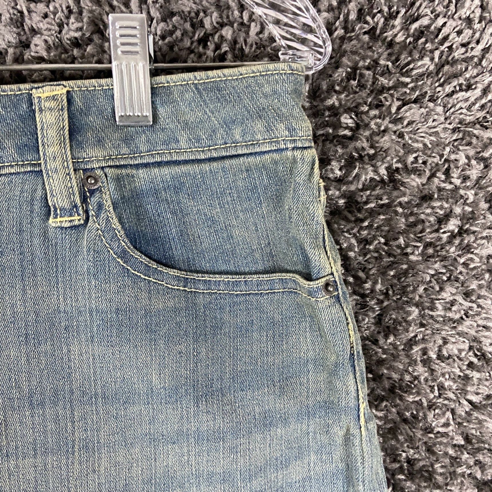 Vintage NEW G.H. Bass & Co. Denim Skirt Women’s 10 Blue Knee Length Straight Pencil Size 32" / US 10 / IT 46 - 3 Thumbnail