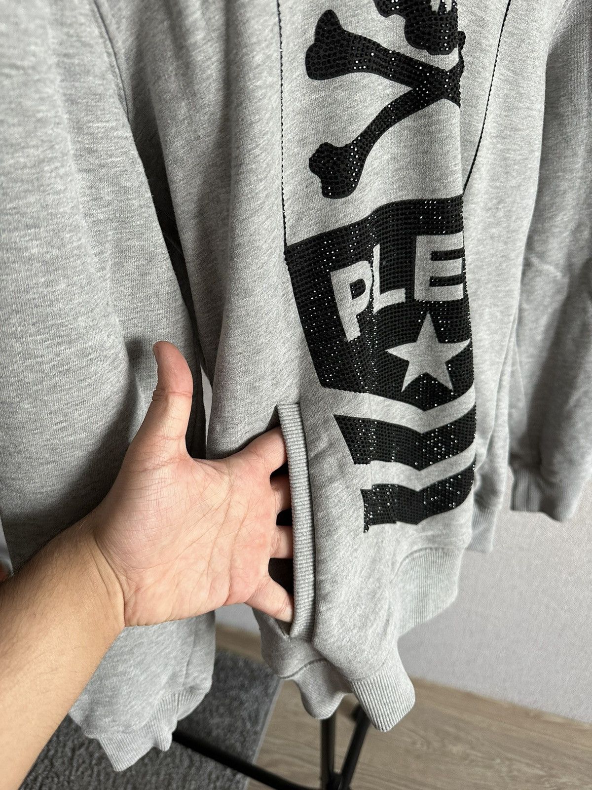 Philipp Plein Philipp Plein Limited Edition Skull Rhinestone Hoodie Size US M / EU 48-50 / 2 - 8 Thumbnail