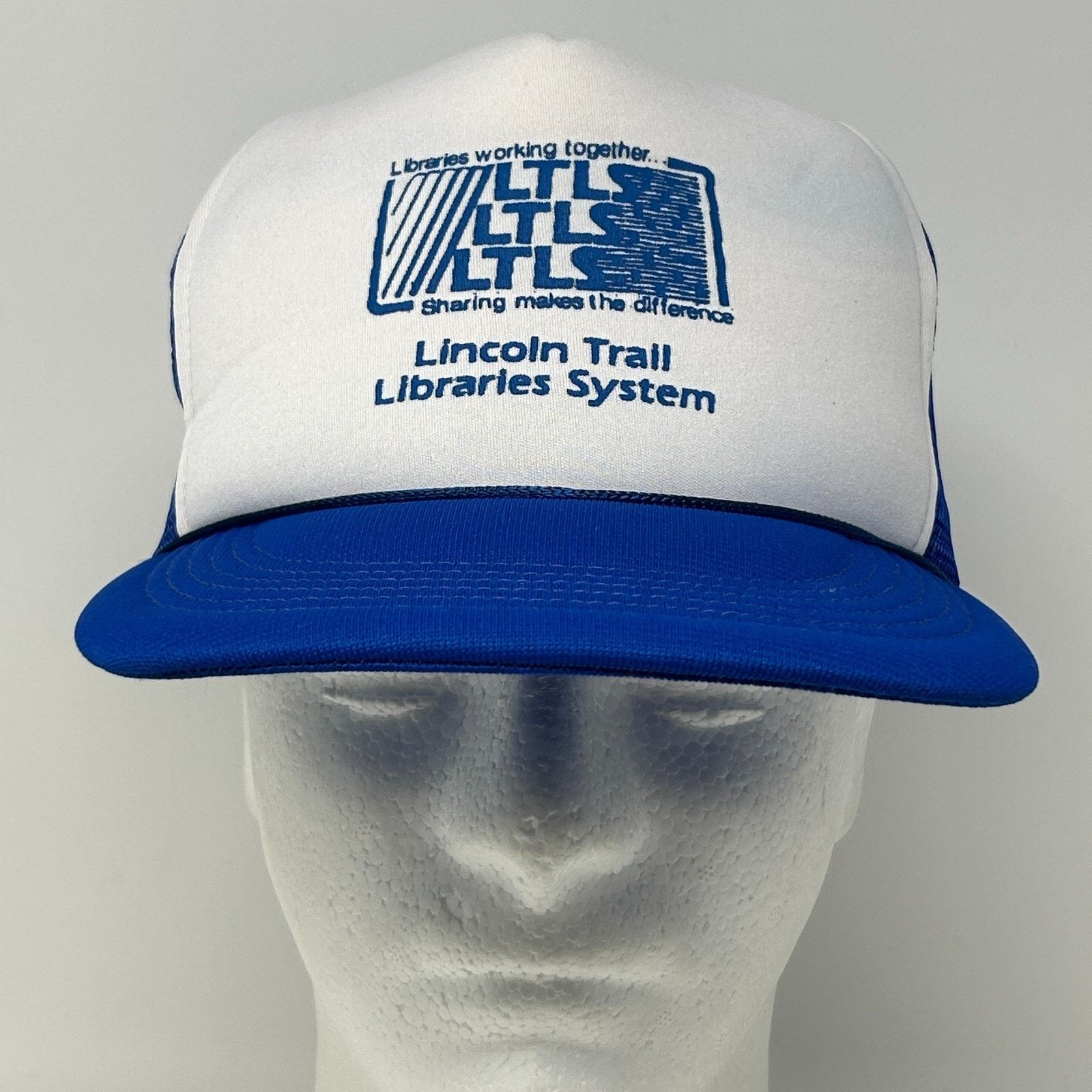 Vintage Vintage 80s Illinois Libraries Trucker Hat Baseball Cap Size ONE SIZE - 2 Thumbnail