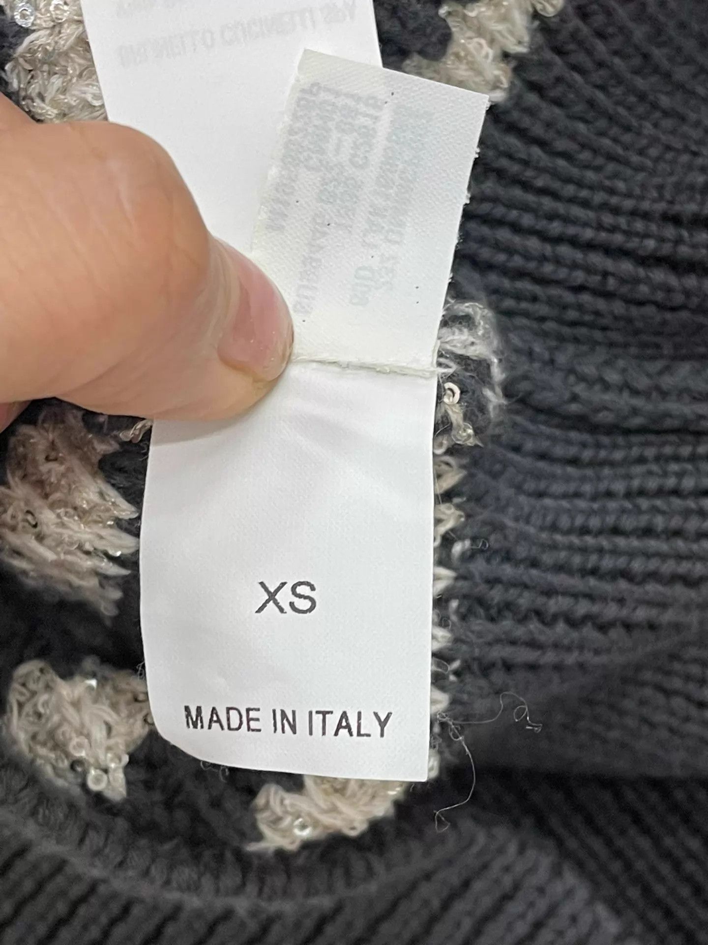 Brunello Cucinelli Brunello Cucinelli Sequin CB Stripe Knit Cardi XS Size XS / US 0-2 / IT 36-38 - 8 Thumbnail