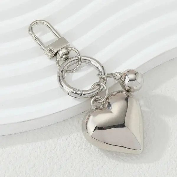 Jewelry Chisato x Ishii Big Hearts Little Ball Keychain Size ONE SIZE - 3 Thumbnail