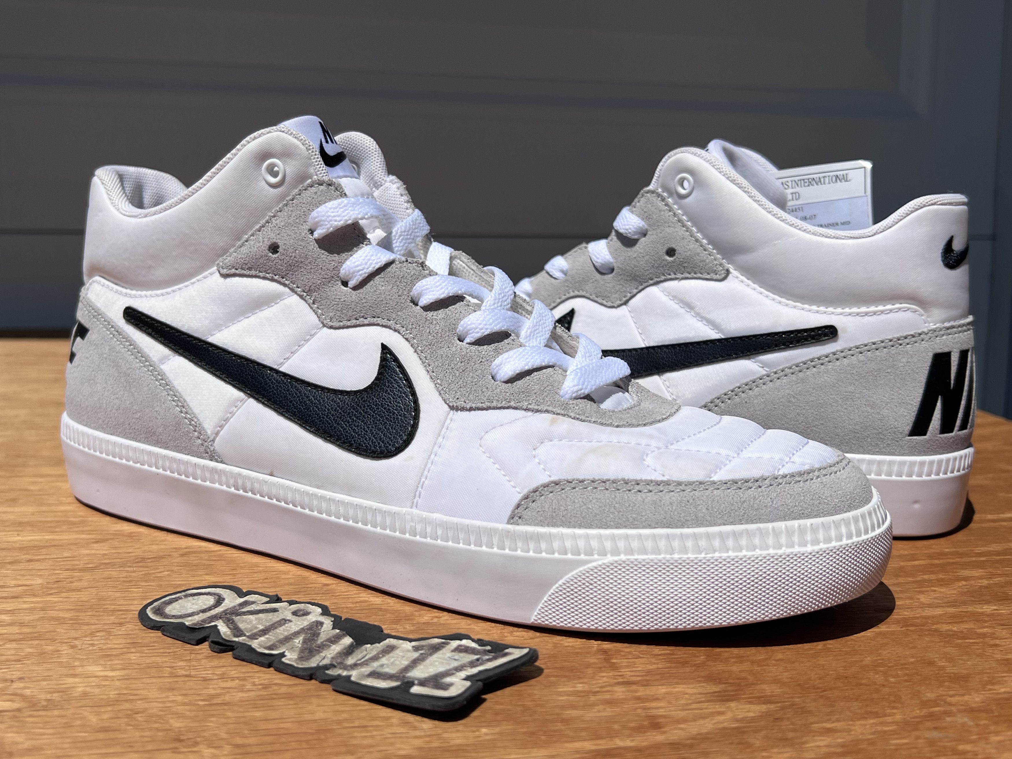 Nike 2014 Nike Tiempo Trainer Mid LOOKESEE SAMPLE NSW sz. 9 Size US 9 / EU 42 - 12 Thumbnail