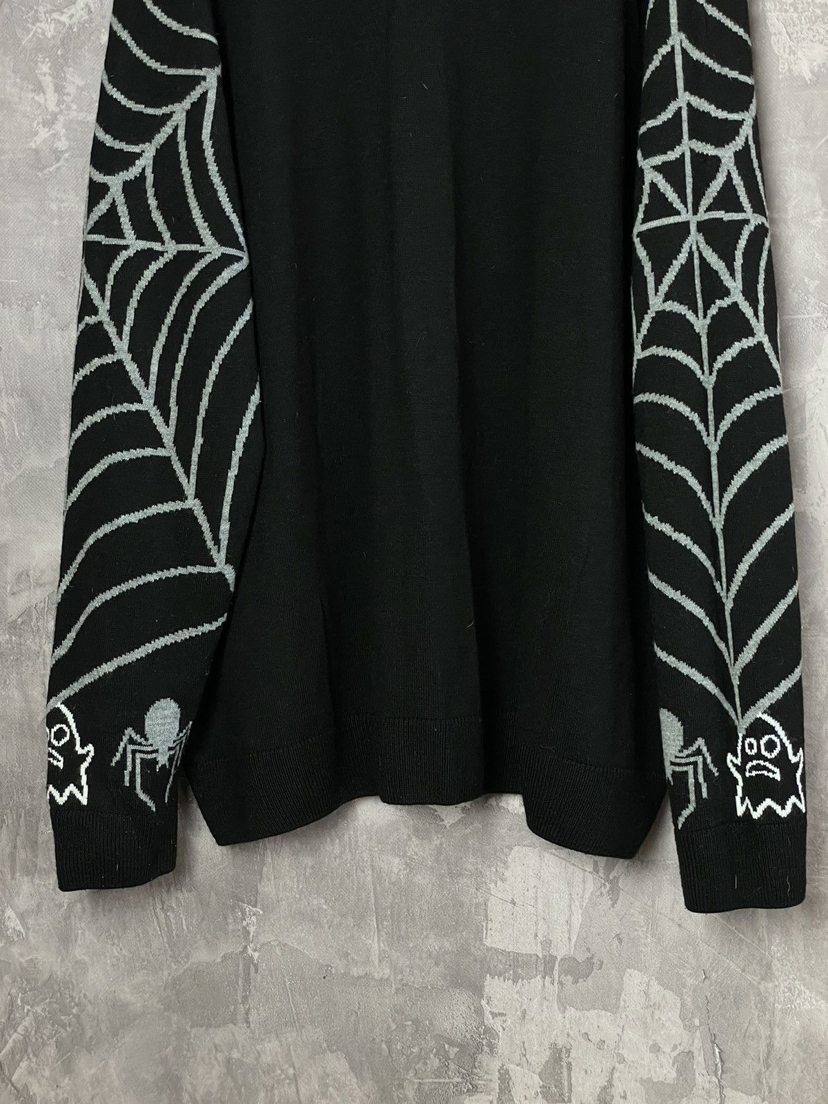 Disney The nightmare before Christmas vintage goth emo y2k sweater Size US L / EU 52-54 / 3 - 11 Thumbnail