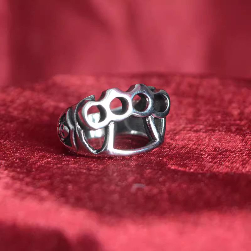 Jewelry Crazy Jewelry Rings Open Size Chrome Ring (Size 7-13) Size ONE SIZE - 1 Thumbnail