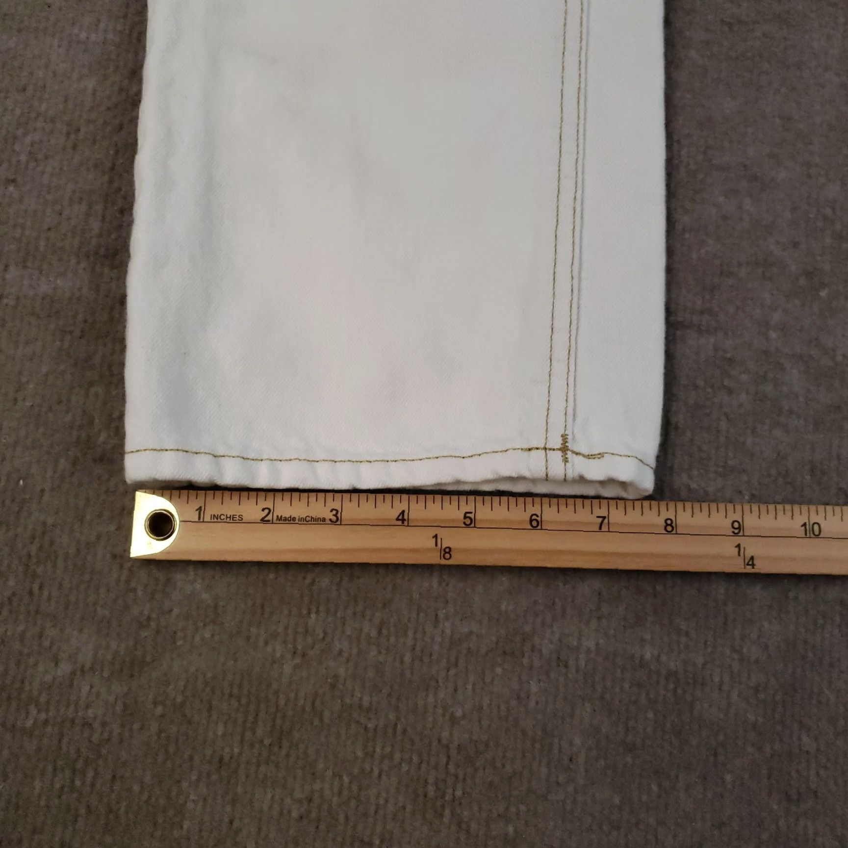 Bdg BDG Urban Outfitters Jeans Women Size 27 (27x29 Actual) White Cowboy Straight Z Size 27" / US 4 / IT 40 - 6 Thumbnail