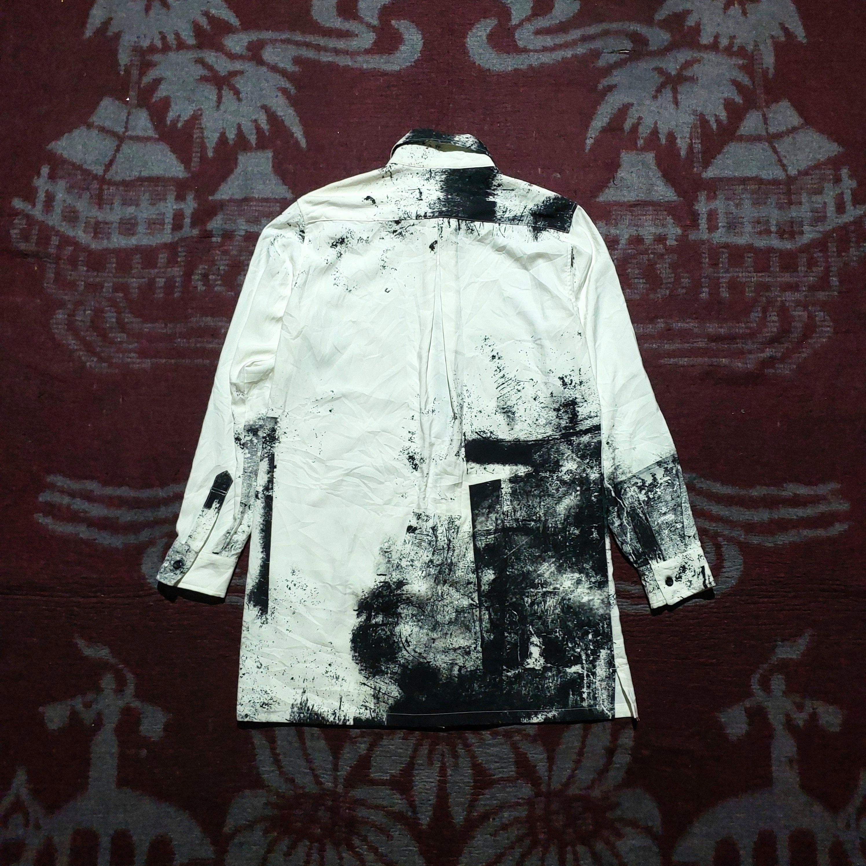 Shellac Shellac x Semantic Design monochrome long sleeve shirt Size US L / EU 52-54 / 3 - 4 Thumbnail