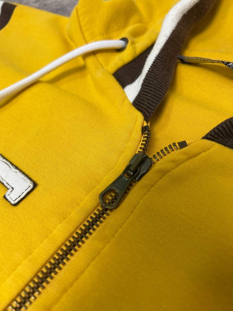 Iceberg Gilmar Iceberg Fullzip Spellout Yellow Hoodie Size M Size US M / EU 48-50 / 2 - 5 Thumbnail