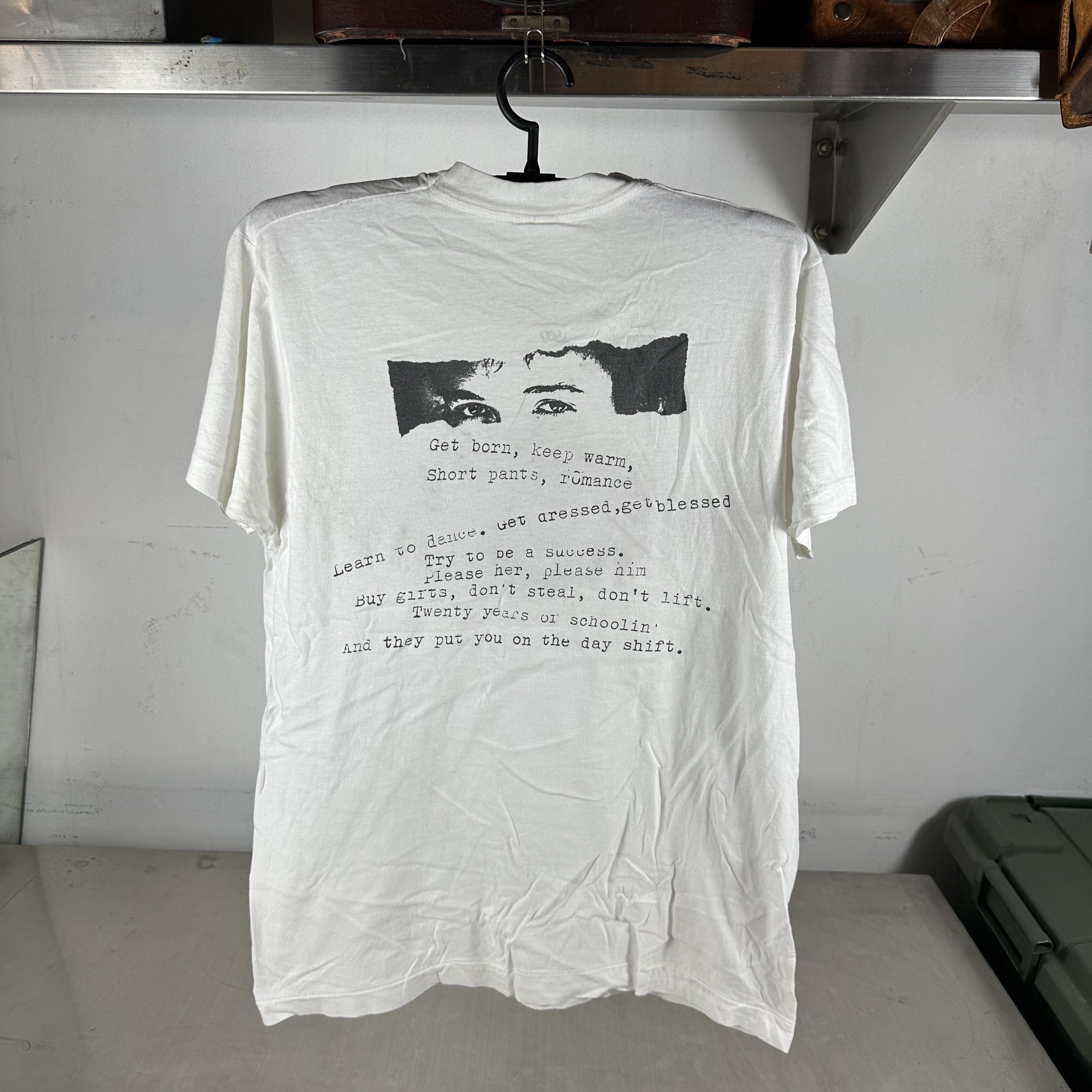 Vintage Vintage 1989 Bob Dylan Singer Graphic Single Stitch T-Shirt Size US L / EU 52-54 / 3 - 3 Thumbnail