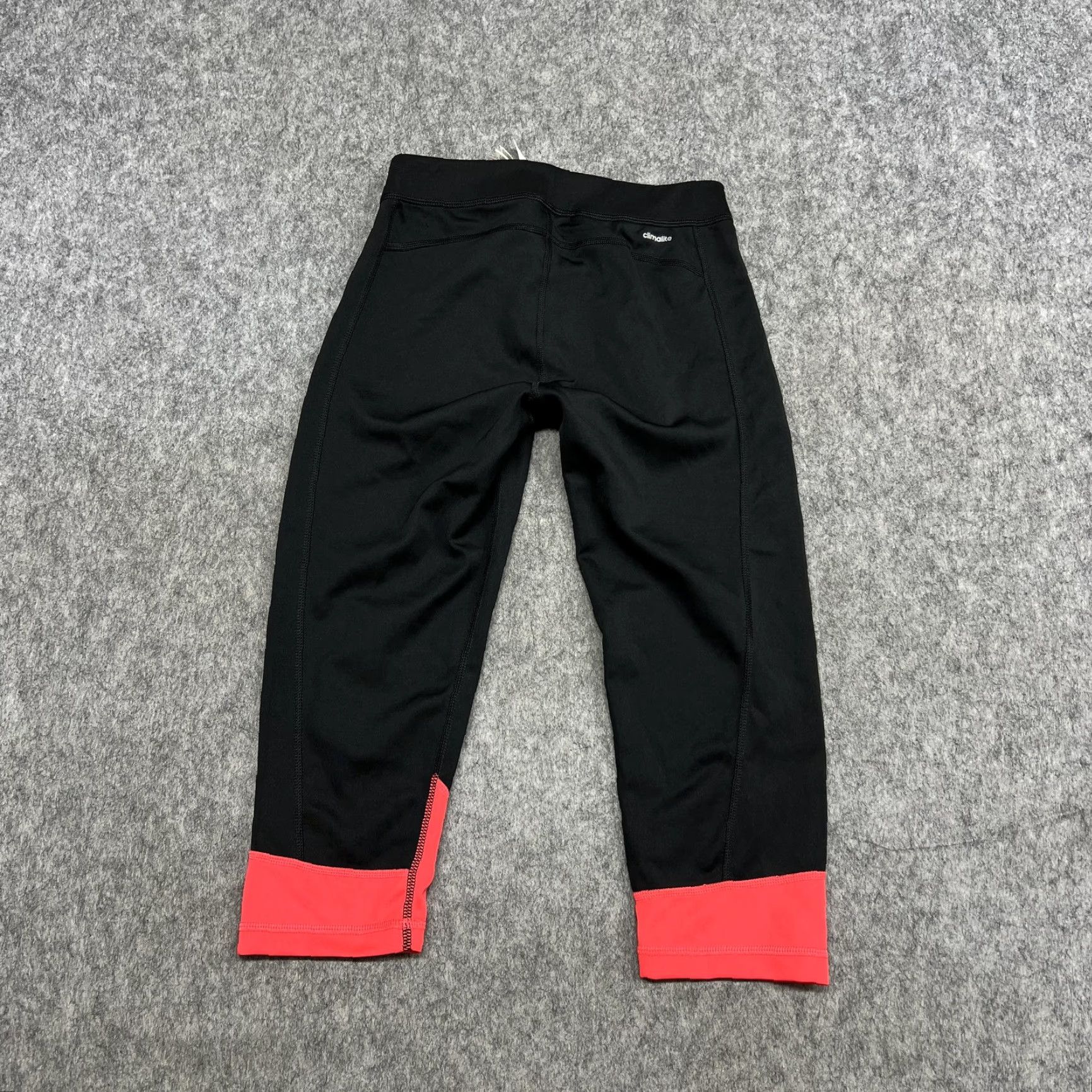 Adidas Adidas Leggings Womens S Black Techfit Capri Climalite UPF 50+ Running Gym Yoga Size 28" / US 6 / IT 42 - 2 Thumbnail