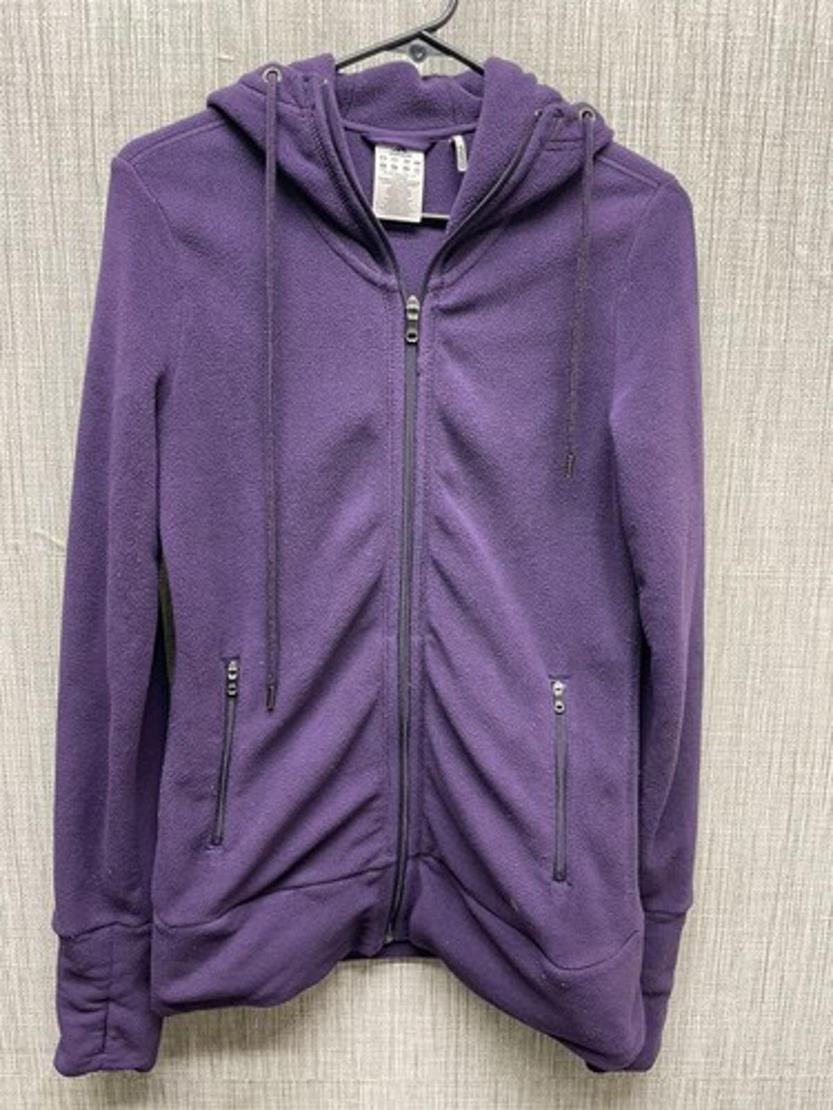 Adidas Adidas ClimaWarm Purple Fleece Hoodie/Jacket - Women's M Size M / US 6-8 / IT 42-44 - 1 Thumbnail