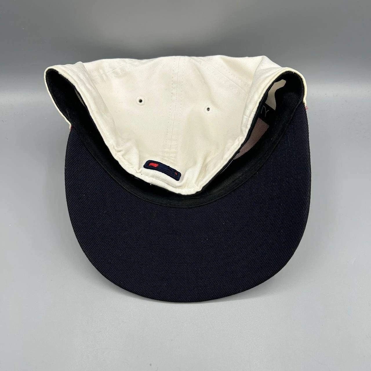 New Era Los Angeles LA Angels Hat Men 7 1/8 Red Embroidered Fitted Size ONE SIZE - 4 Thumbnail