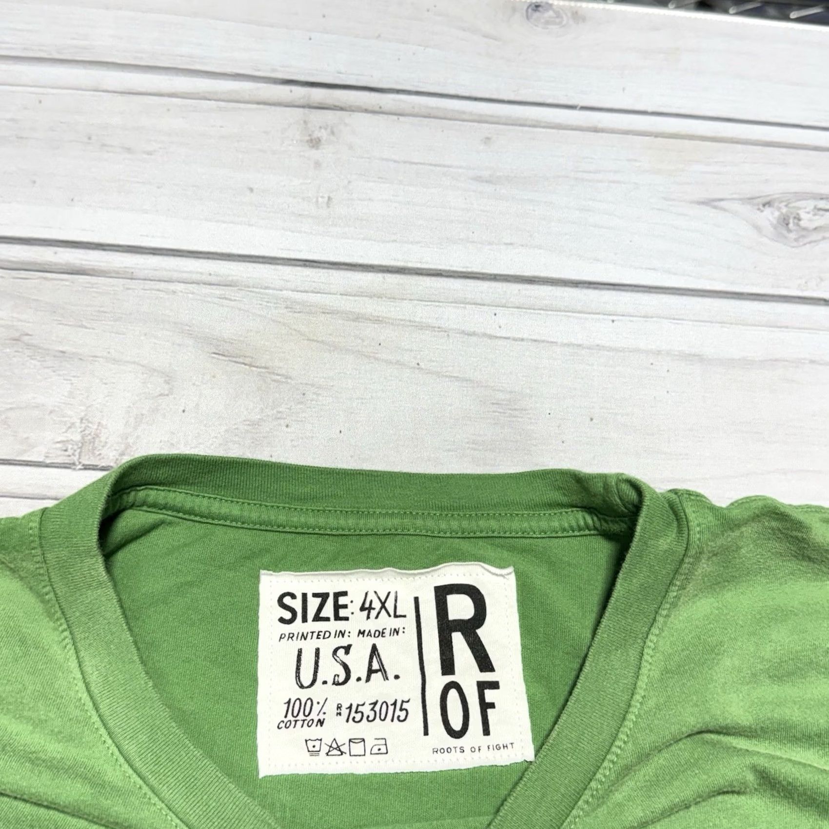 Roots VINTAGE Roots of Fight Bill Russell T-Shirt 4XL Green 1955 San Francisco Basketball NWT Size US XXL / EU 58 / 5 - 5 Thumbnail