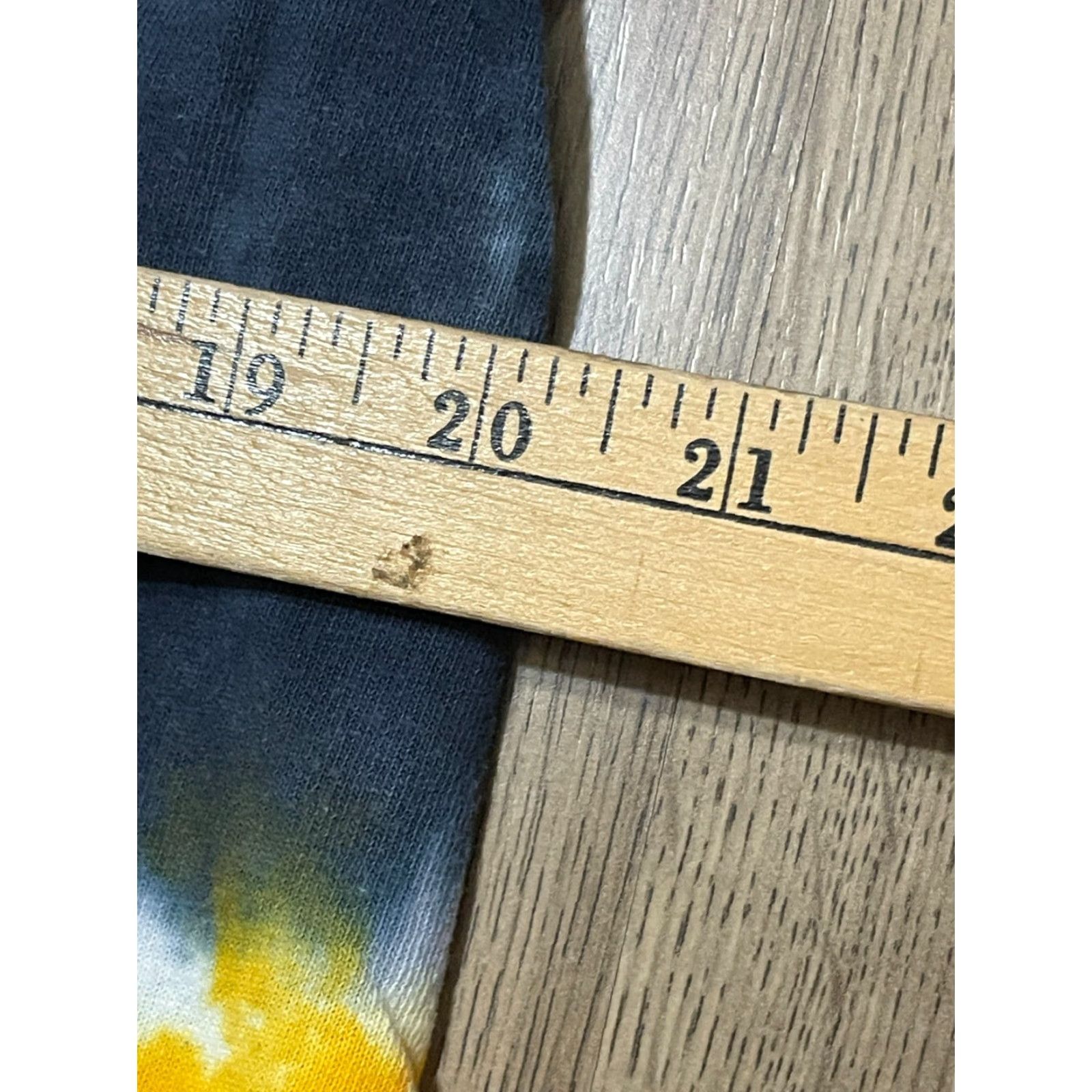 Vintage LEDZEPPELIN Shirt Mens Large Blue Yellow Tie Dye Graphic Print Short Sleeve Round Neck T-Shirt Size US L / EU 52-54 / 3 - 4 Thumbnail
