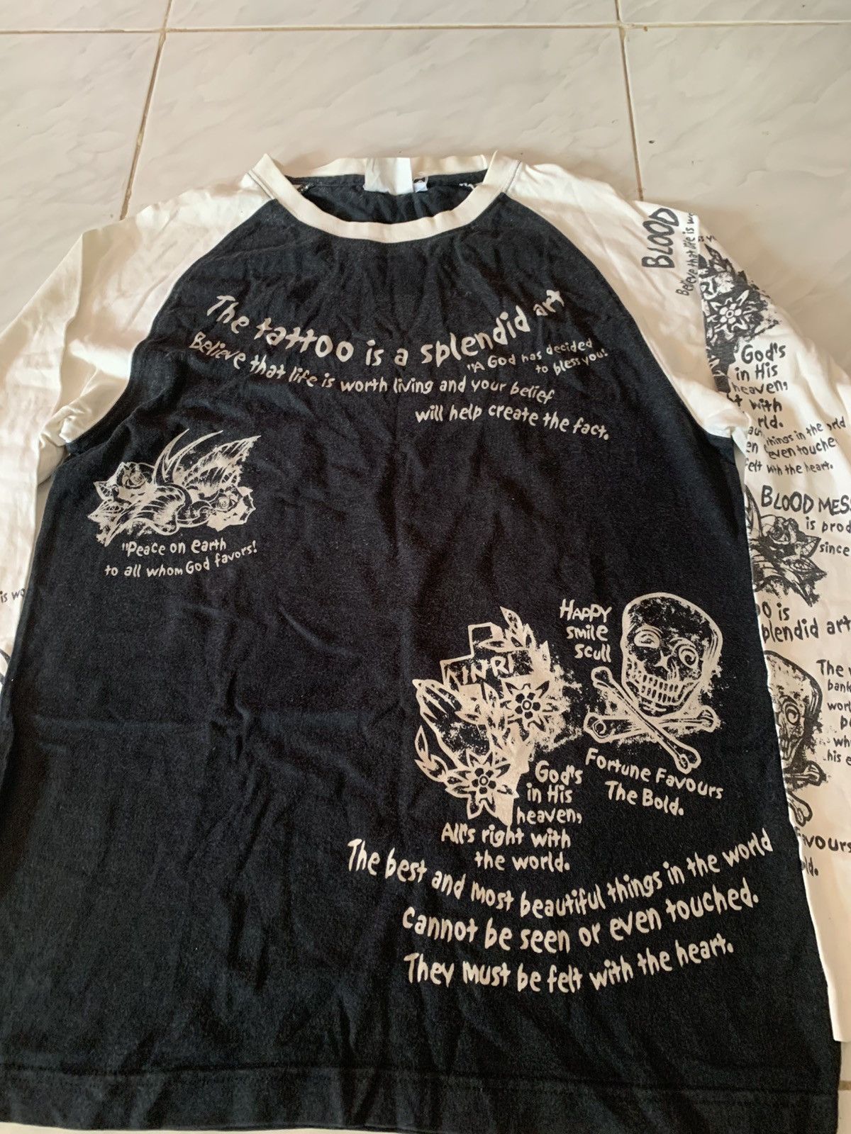 Designer × Japanese Brand blood massage the tattoo ted company Size US S / EU 44-46 / 1 - 2 Thumbnail
