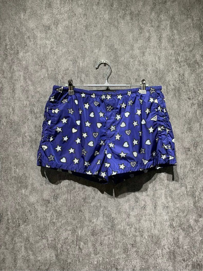 Prada Full-grid beach pants 2501-Nextarrow