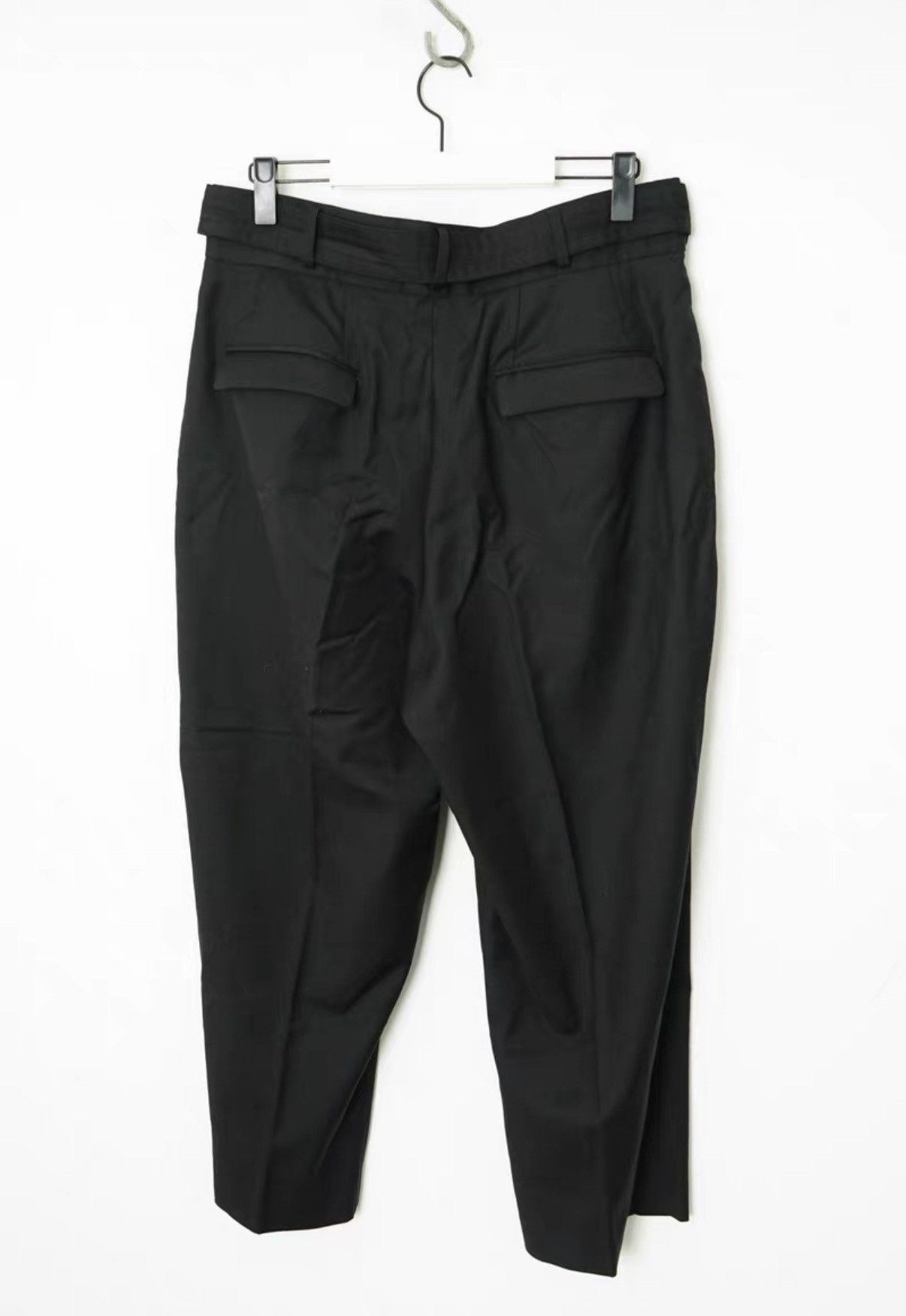 Yohji Yamamoto Yohji Yamamoto Wide-Leg Pants / Culottes, Wool Blend Size US 34 / EU 50 - 6 Thumbnail