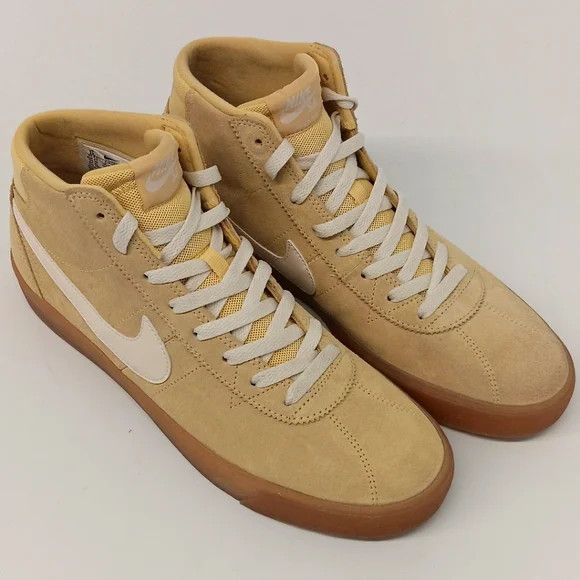 Nike Nike Women's SB Bruin Lemon Wash High Top Sneakers - US11 Size US 11 / IT 41 - 2 Thumbnail