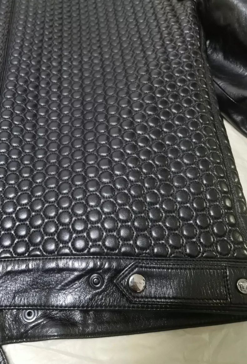 Versace Versace Jacket with thin cotton leather Size US M / EU 48-50 / 2 - 6 Thumbnail