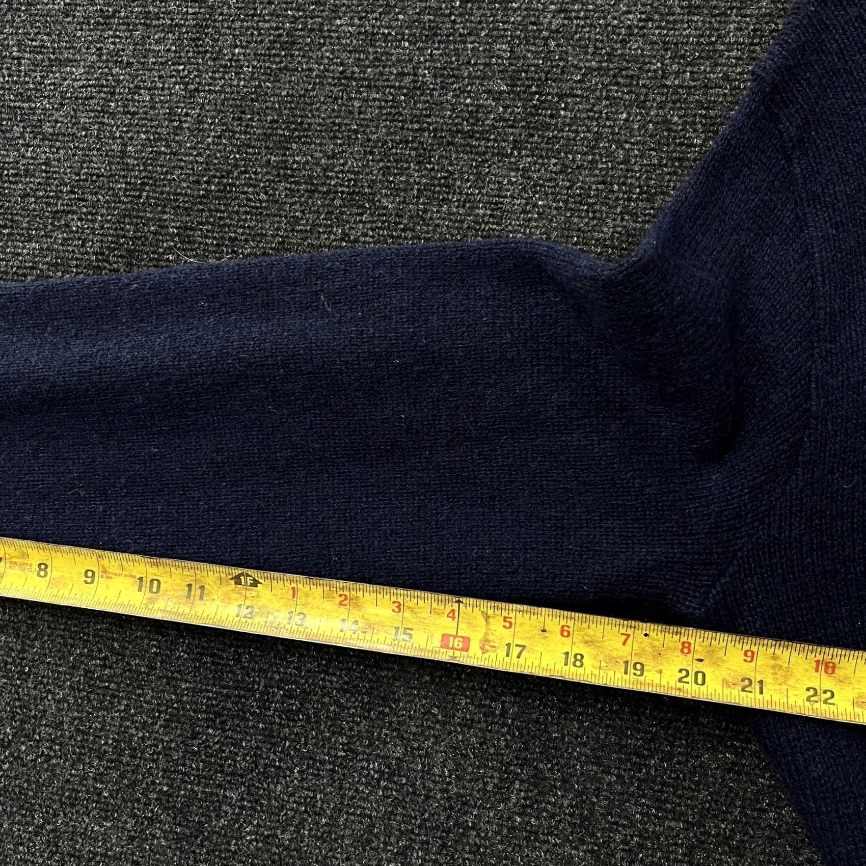 Vintage VINTAGE Horne's Sweater Mens Large Navy Wool Blend Crewneck Made USA 80s Size US L / EU 52-54 / 3 - 7 Thumbnail