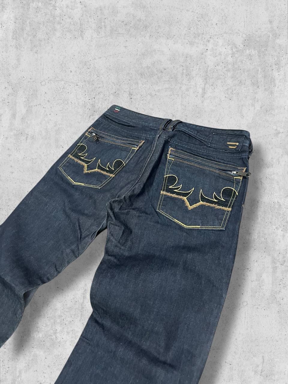 Diesel Diesel Embroidered Pocket logo denim jeans pants vintage Size US 32 / EU 48 - 3 Thumbnail