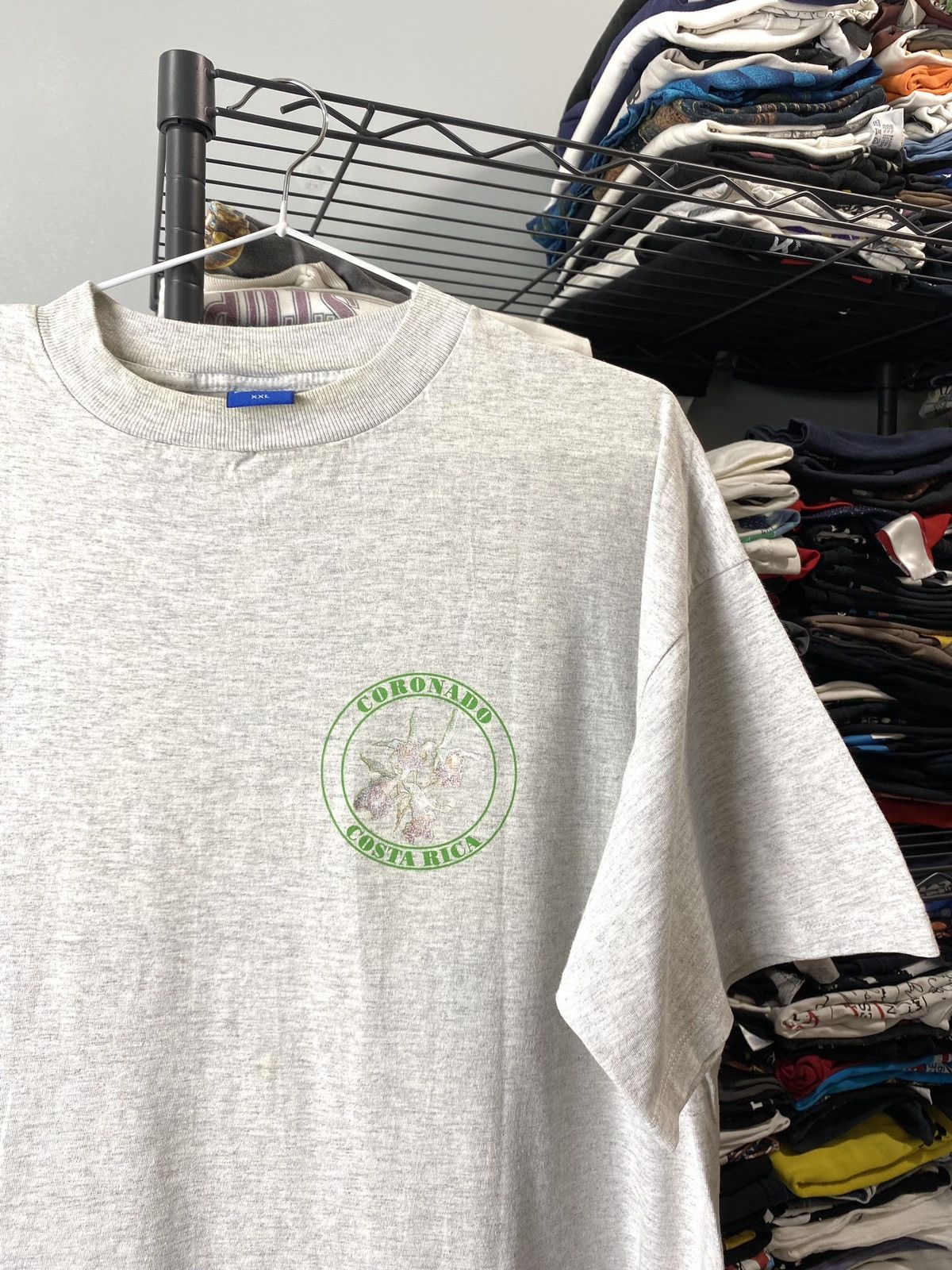 Vintage Vintage 1990’s Asocor Casta Rica Art T Shirt Surf Style Size US XXL / EU 58 / 5 - 3 Thumbnail