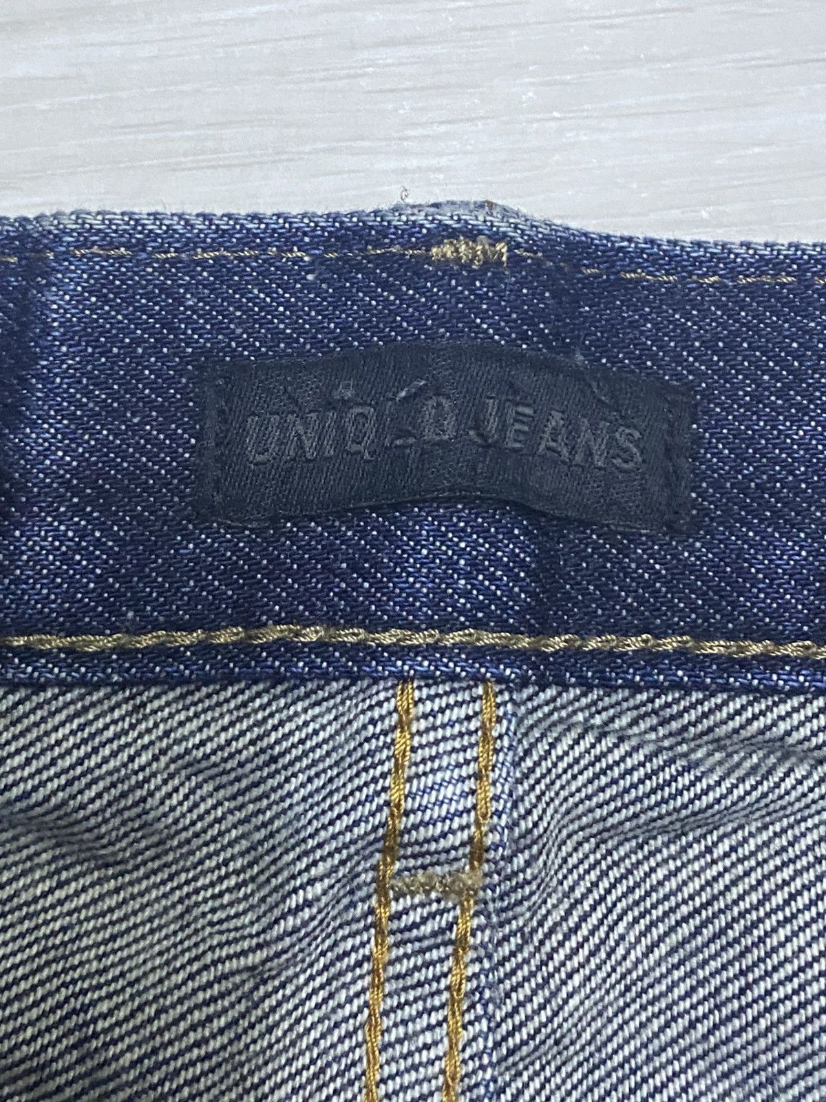 Undercover × Uniqlo Vintage Japanese Uniqlo Blue Wash Selvedge Repair Jeans Size US 36 / EU 52 - 9 Thumbnail