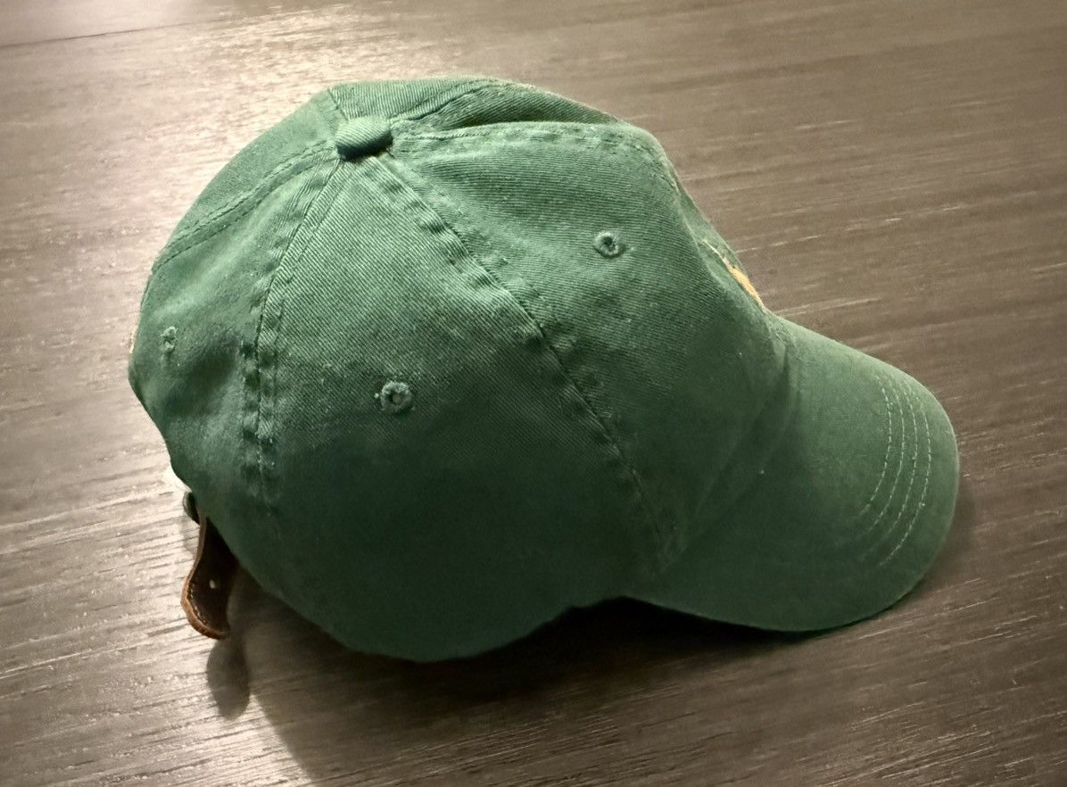 Polo Ralph Lauren Polo Ralph Lauren Green Strapback Hat Size ONE SIZE - 7 Thumbnail