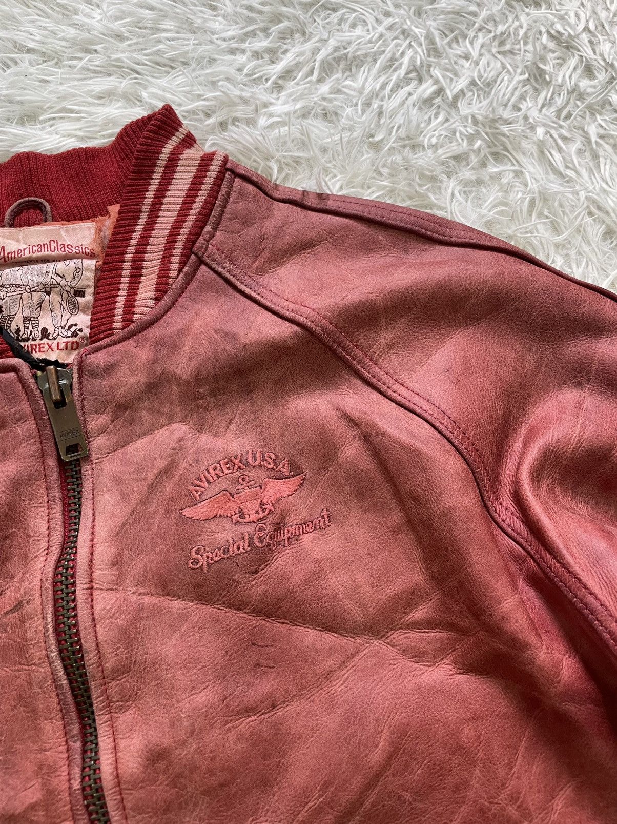 Avirex Vintage Avirex Usa Leather Jacket Size US M / EU 48-50 / 2 - 5 Thumbnail