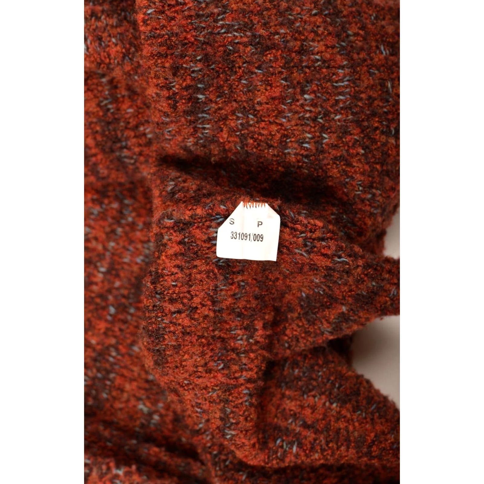 Vintage Harley of Scotland Merino Wool Blend Cardigan Sweater 331091 Size S Orange Women Wool Blend Cardigan 90s Event Boys? Size S / US 4 / IT 40 - 6 Thumbnail