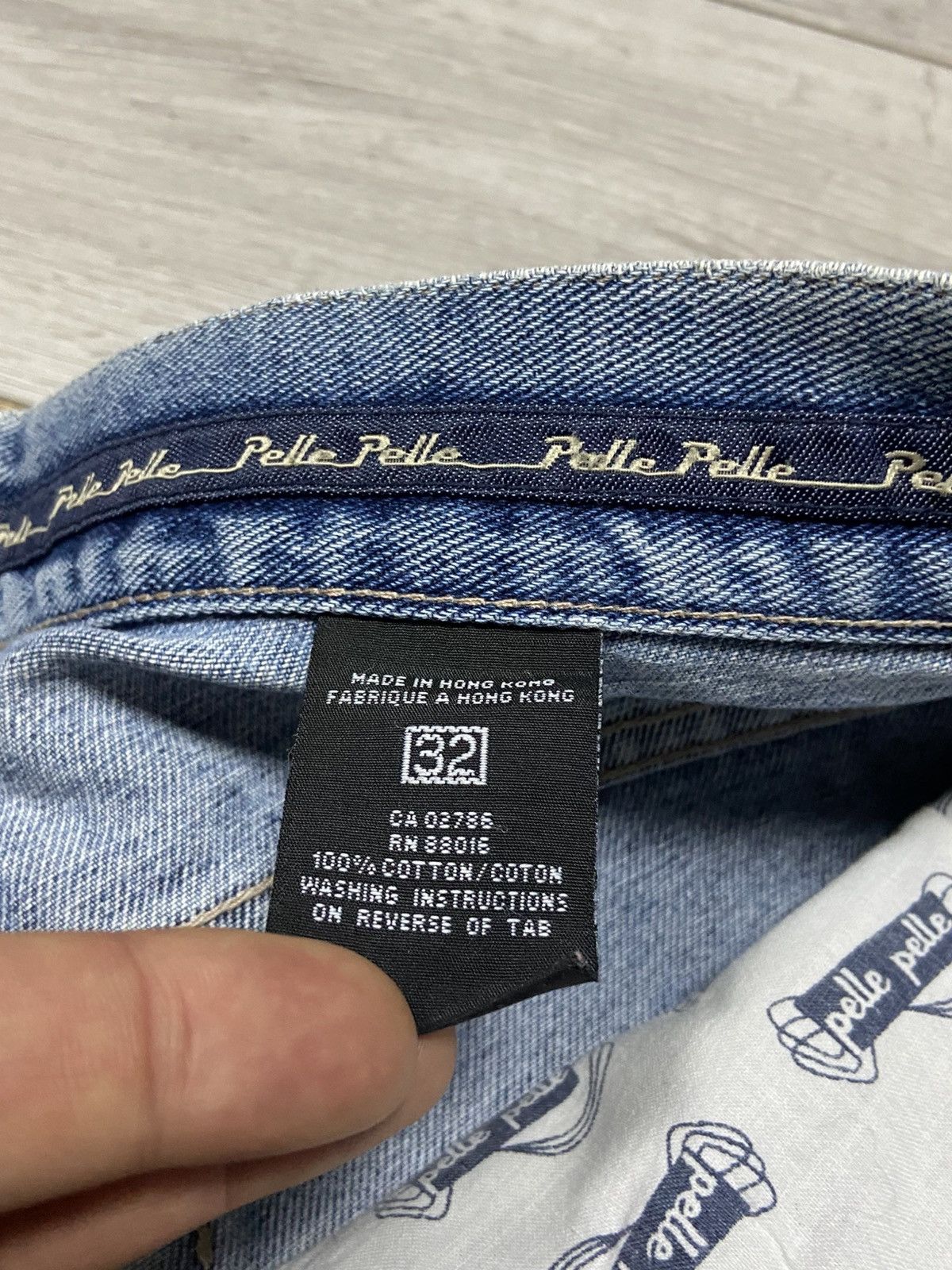 Pelle Pelle Pelle Pelle vintage wide jeans Size US 32 / EU 48 - 8 Thumbnail