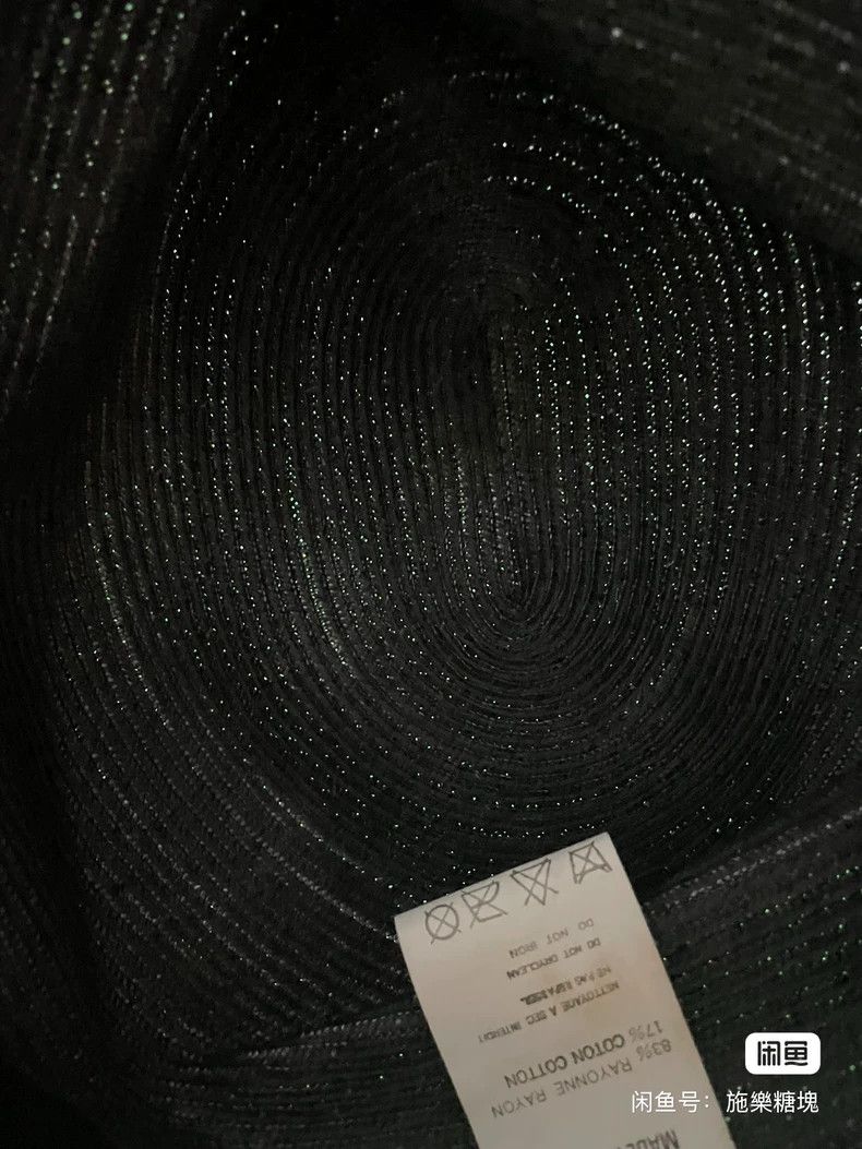 Yohji Yamamoto Yohji Yamamoto 05ss show hat Size ONE SIZE - 9 Thumbnail