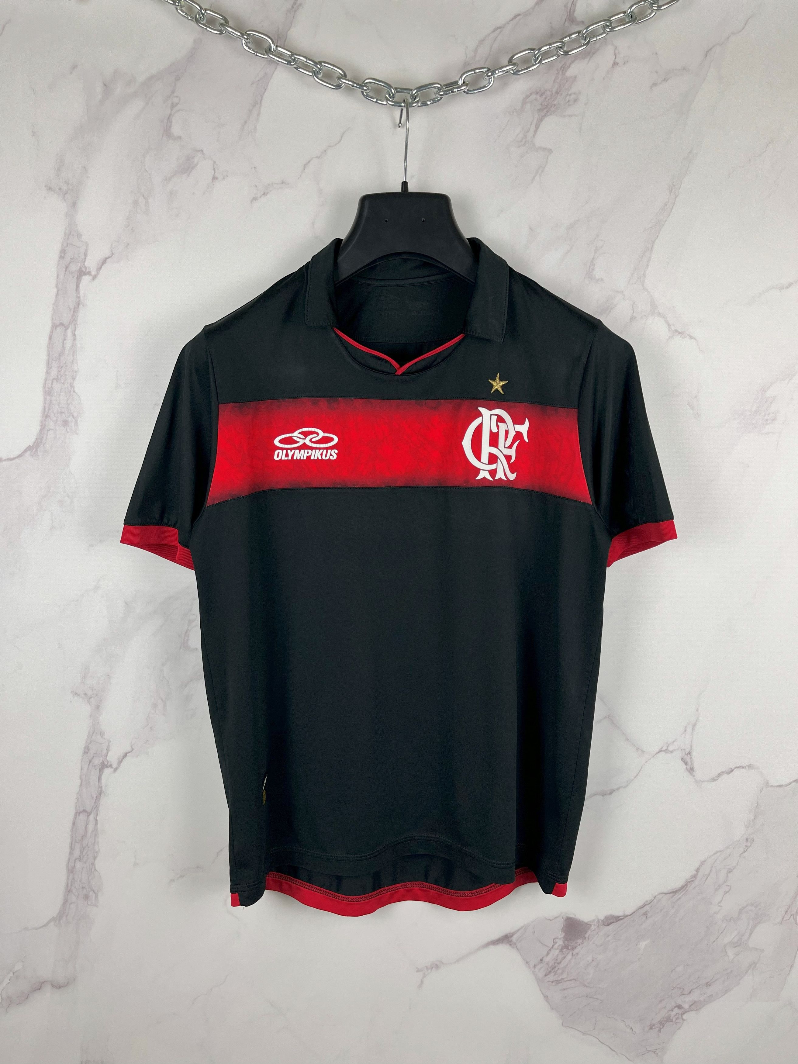 Other Olympikus Flamengo #10 Ronaldinho Jersey 2011 Season Third Size US S / EU 44-46 / 1 - 1 Thumbnail