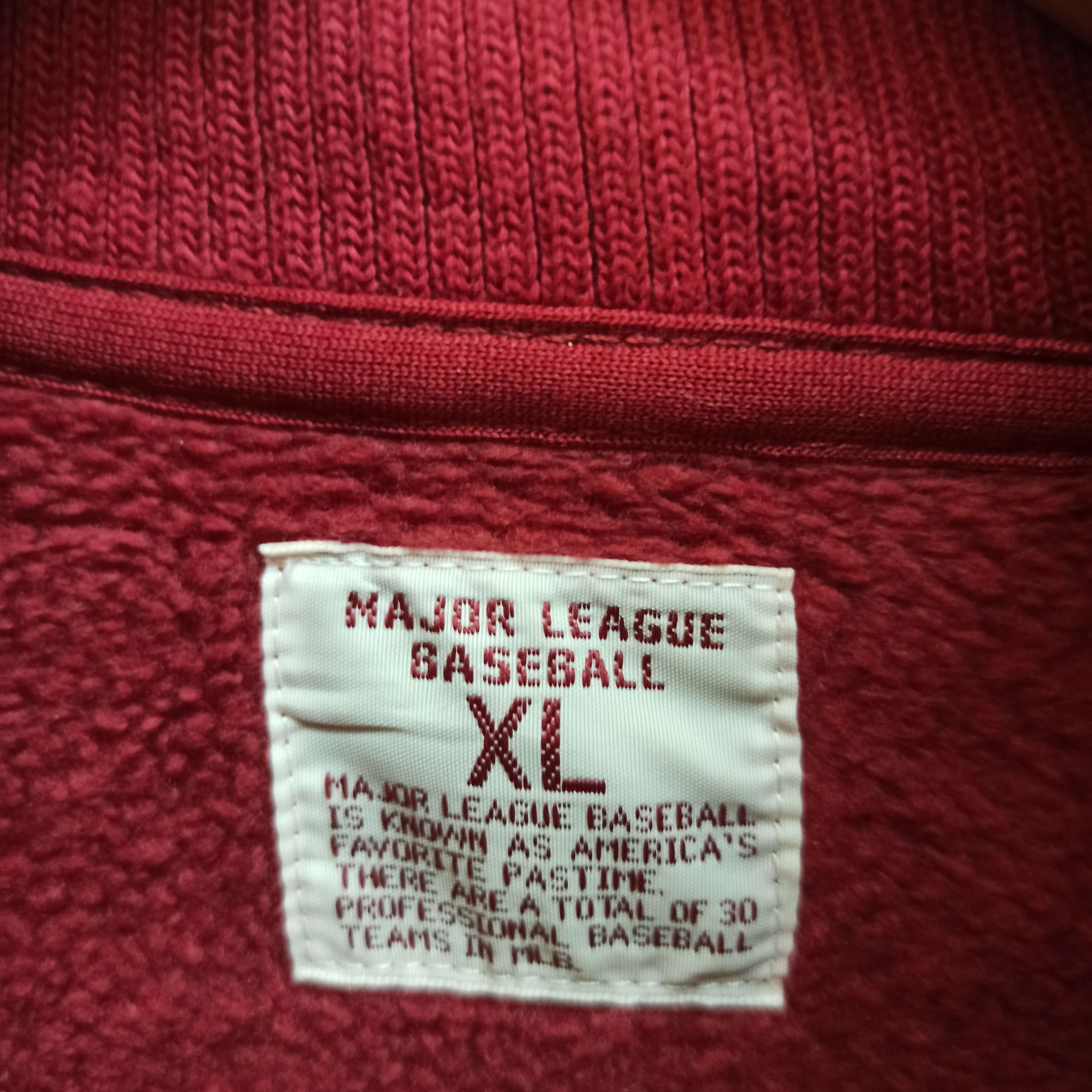 MLB Rare RED SOX BOSTON MLB Fleece Sweatshit Half Ziper Size US XL / EU 56 / 4 - 7 Thumbnail
