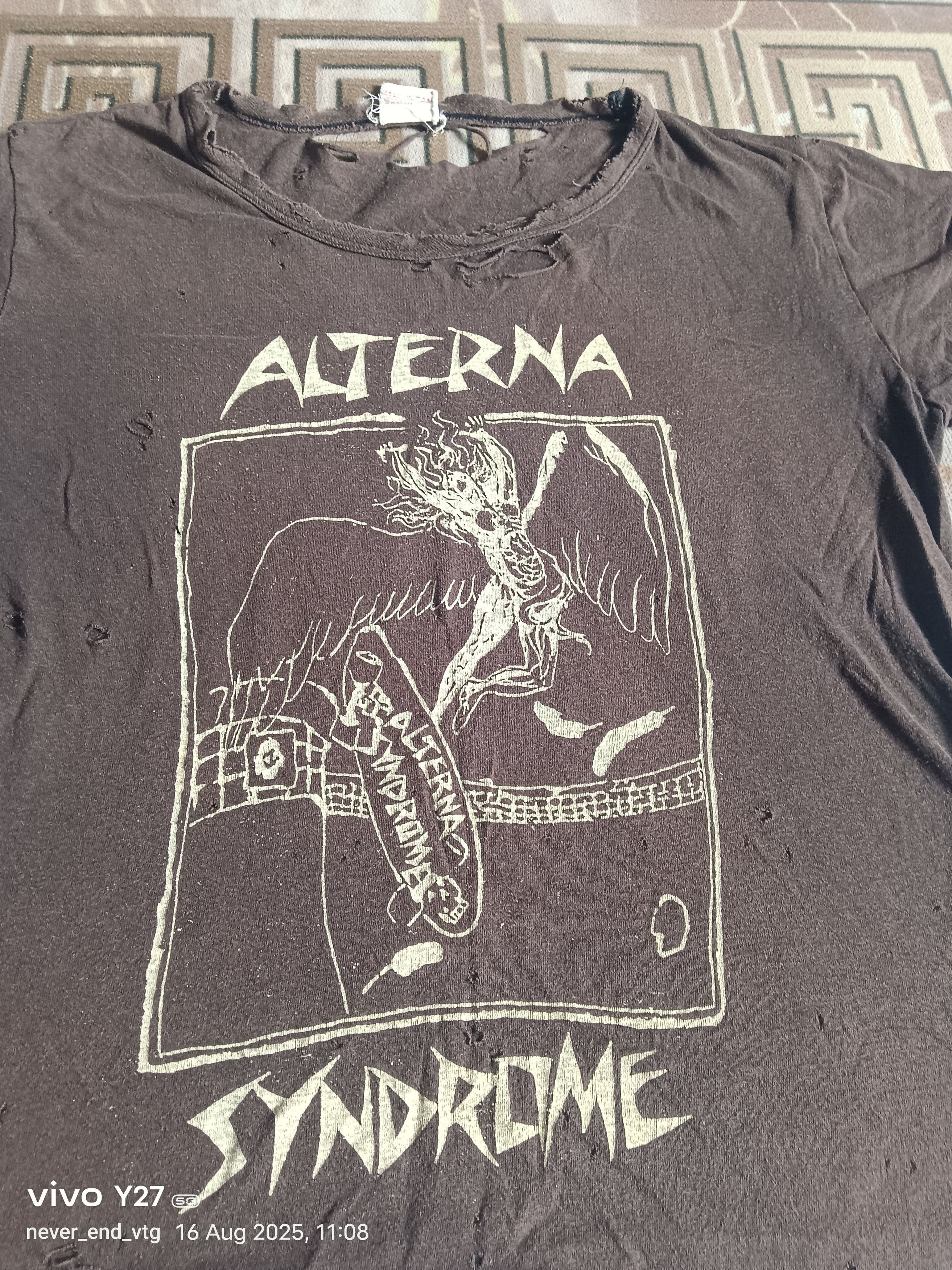 Band Tees Vintage Alterna Syndrome Distressed Size US S / EU 44-46 / 1 - 2 Thumbnail
