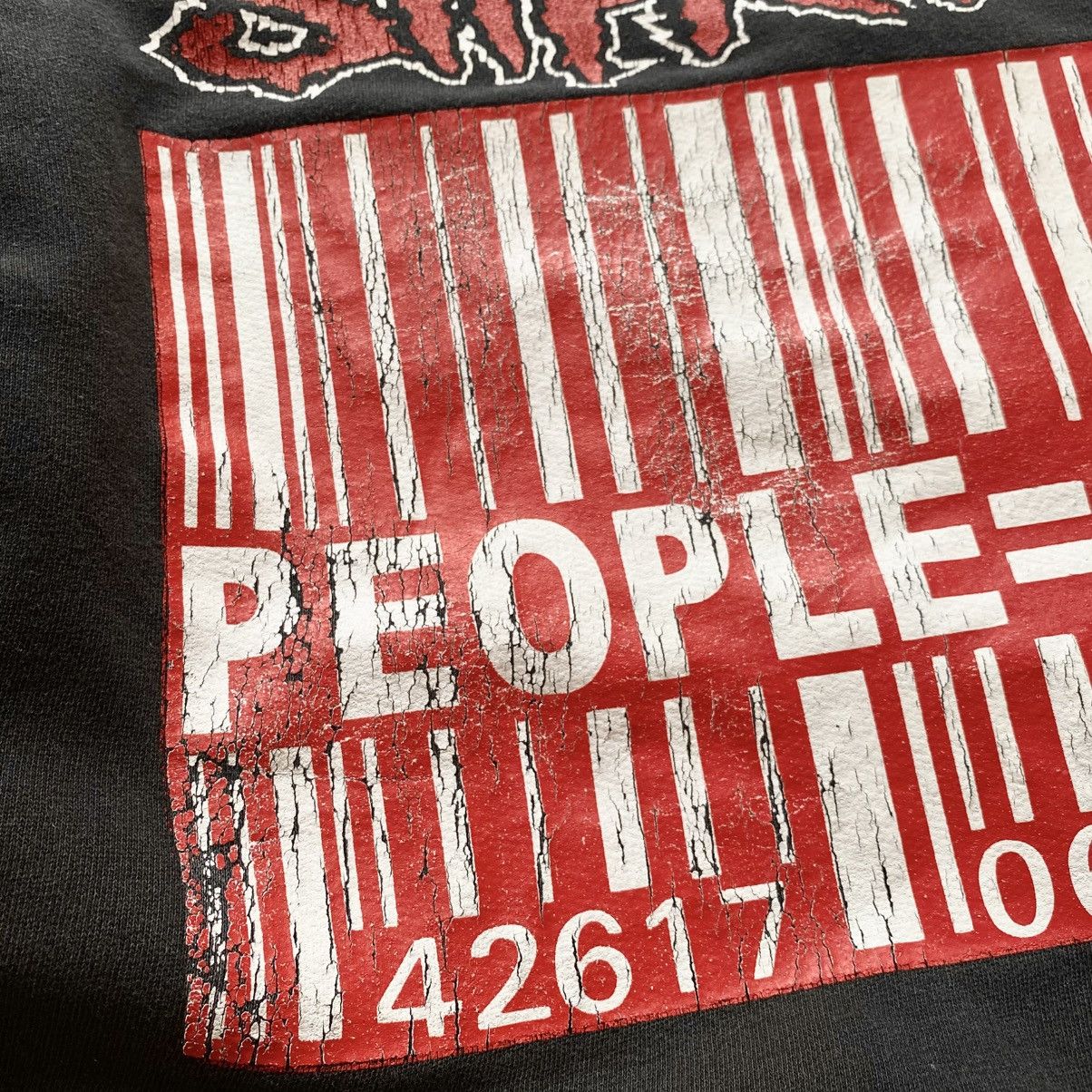 Band Tees 90s Slipknot People=Shit Big Logo Distressed Faded Hoodie Size US XL / EU 56 / 4 - 4 Thumbnail
