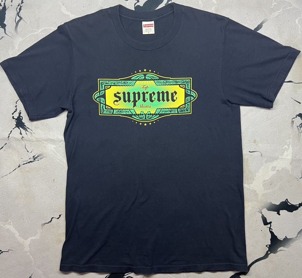 Supreme Supreme Top Shotta Tshirt Size US S / EU 44-46 / 1 - 1 Thumbnail