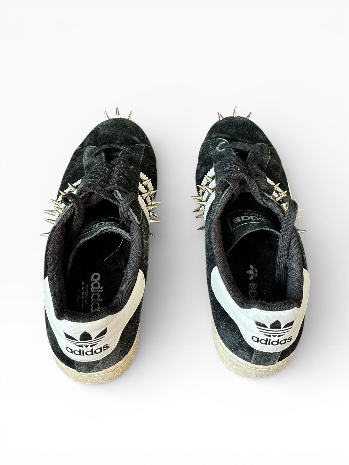 Adidas Adidas Campus Black Suede Spiked Custom – US 10.5 Size US 10.5 / EU 43-44 - 1 Thumbnail